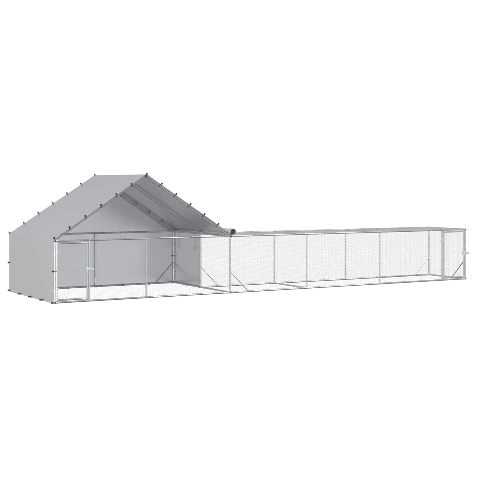 Chicken Coop Silver Yard 8x2x1.9cm