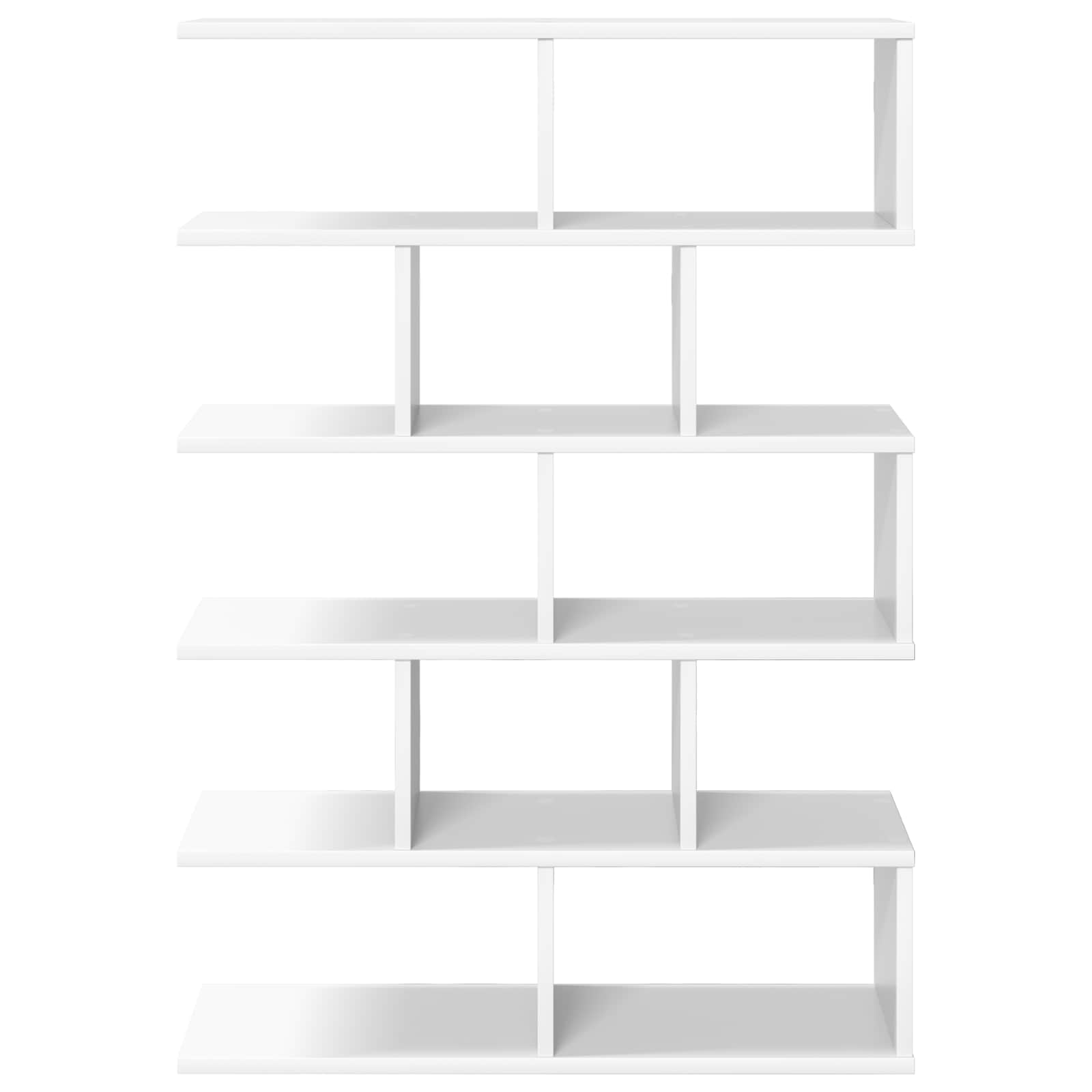White Wall Shelf 12 Compartments 70x100cm | Simpledeals