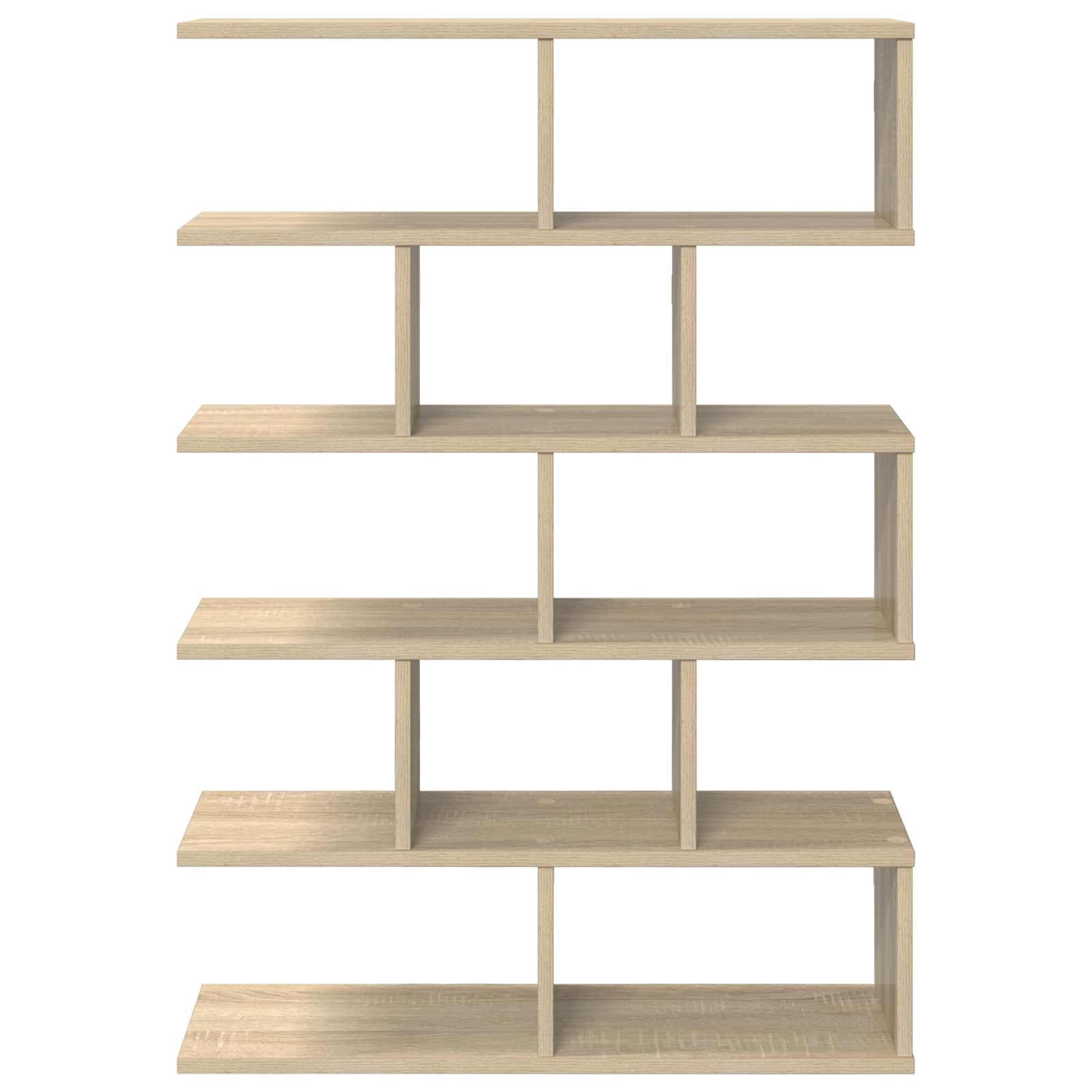 Wall Shelf 12 Compartments Sonoma Oak 100cm | Simpledeals