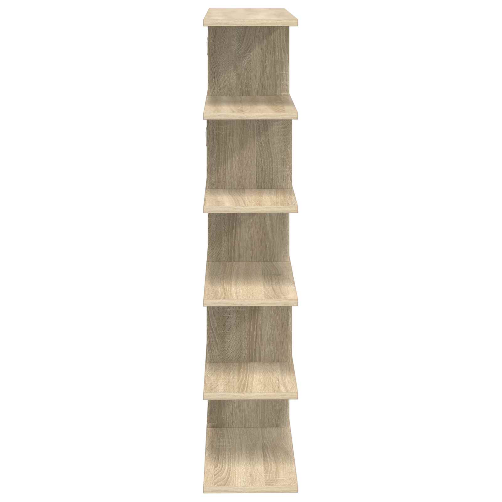 Wall Shelf 12 Compartments Sonoma Oak 100cm | Simpledeals