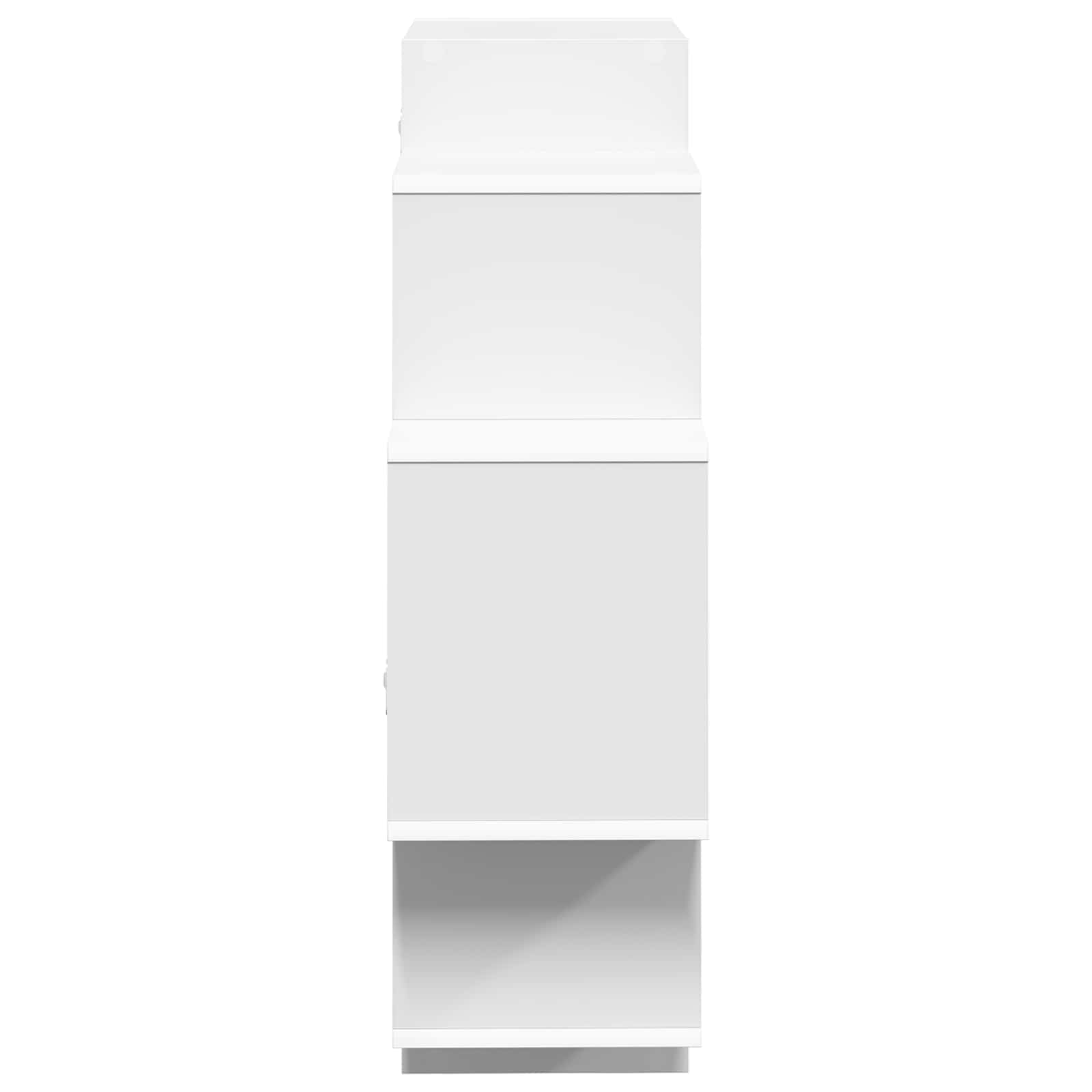 White Wall Shelf 9 Compartments 90cm | Simpledeals