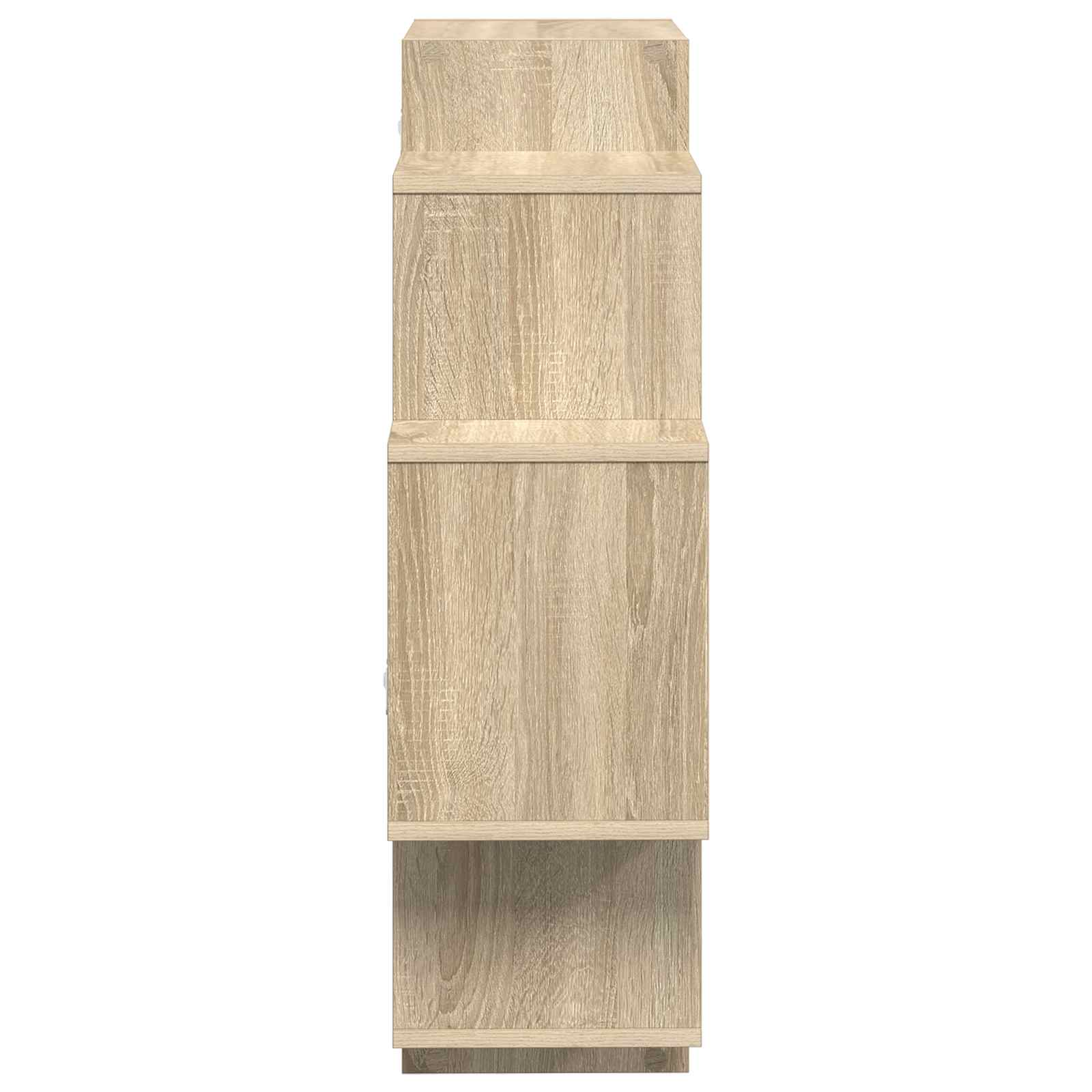 Wall Shelf 9 Compartments Sonoma Oak 90cm | Simpledeals