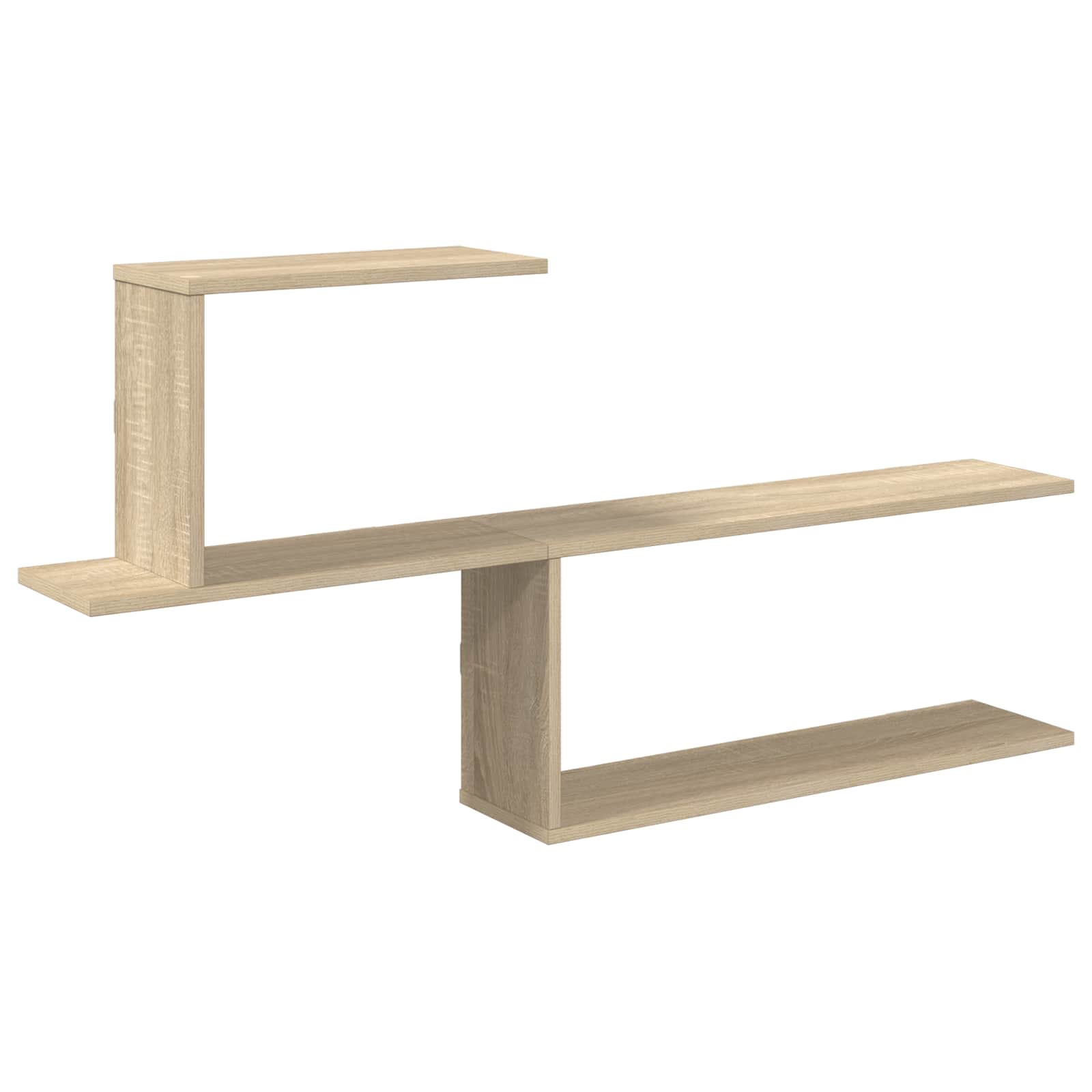 Wall Shelf Sonoma Oak 122cm Engineered Wood | Simpledeals