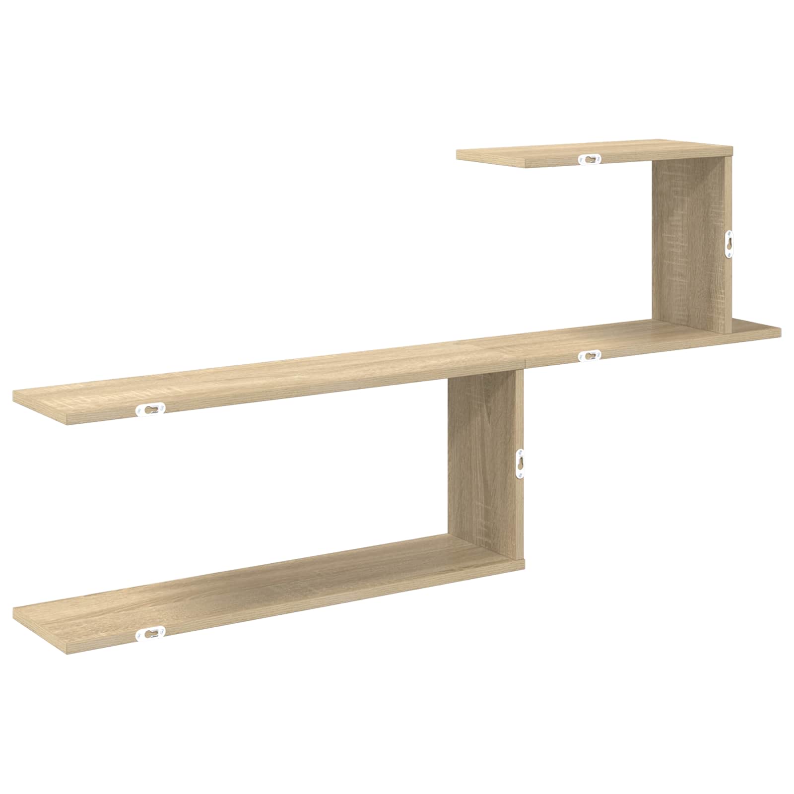 Wall Shelf Sonoma Oak 122cm Engineered Wood | Simpledeals