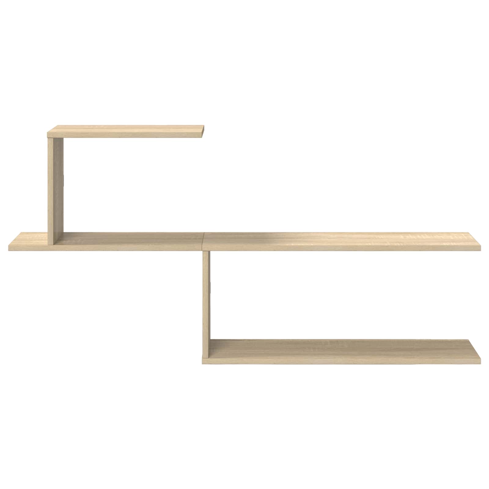 Wall Shelf Sonoma Oak 122cm Engineered Wood | Simpledeals