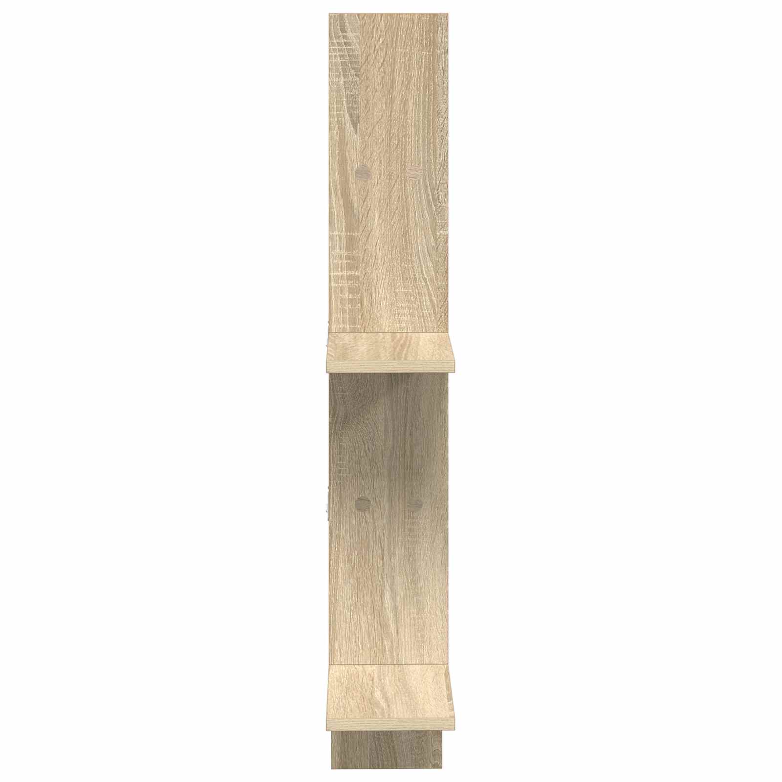 Wall Shelf 5 Compartment Sonoma Oak 102cm | Simpledeals