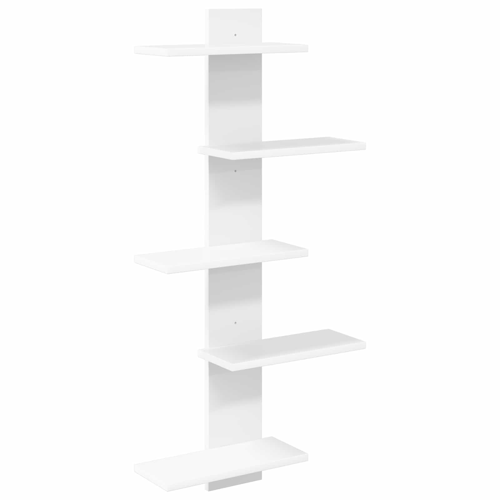 White Floating Wall Shelf 101cm Engineered Wood | Simpledeal