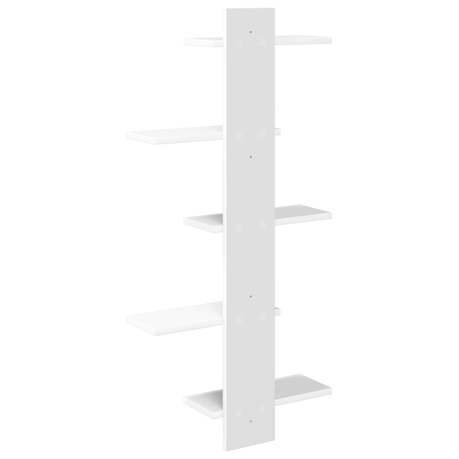 White Floating Wall Shelf 101cm Engineered Wood | Simpledeal