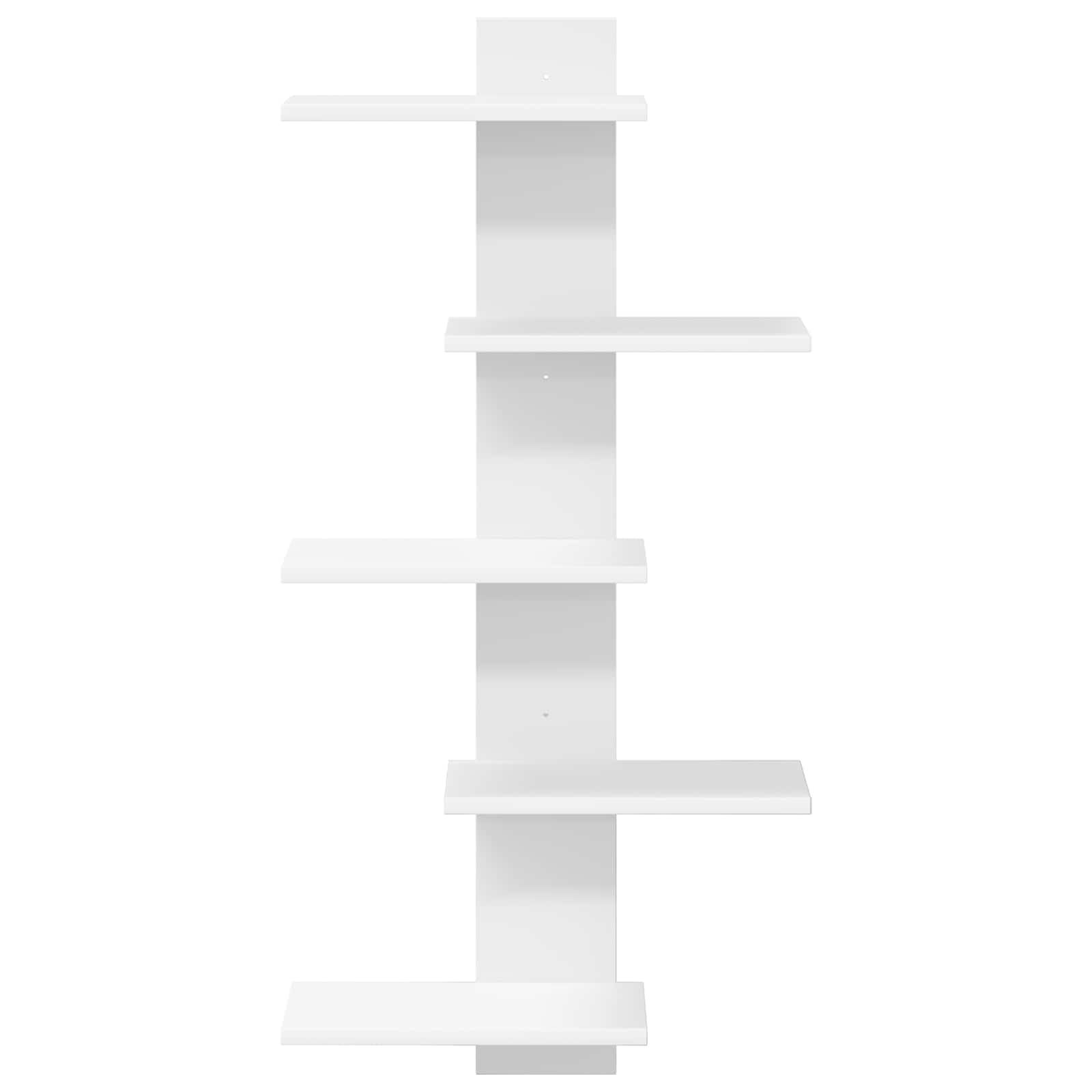 White Floating Wall Shelf 101cm Engineered Wood | Simpledeal