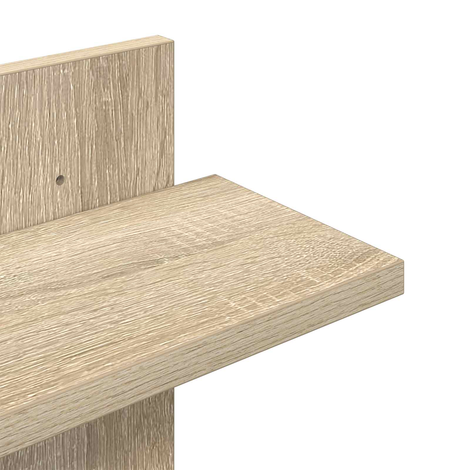 Floating Wall Shelf Sonoma Oak 101cm | Simpledeals