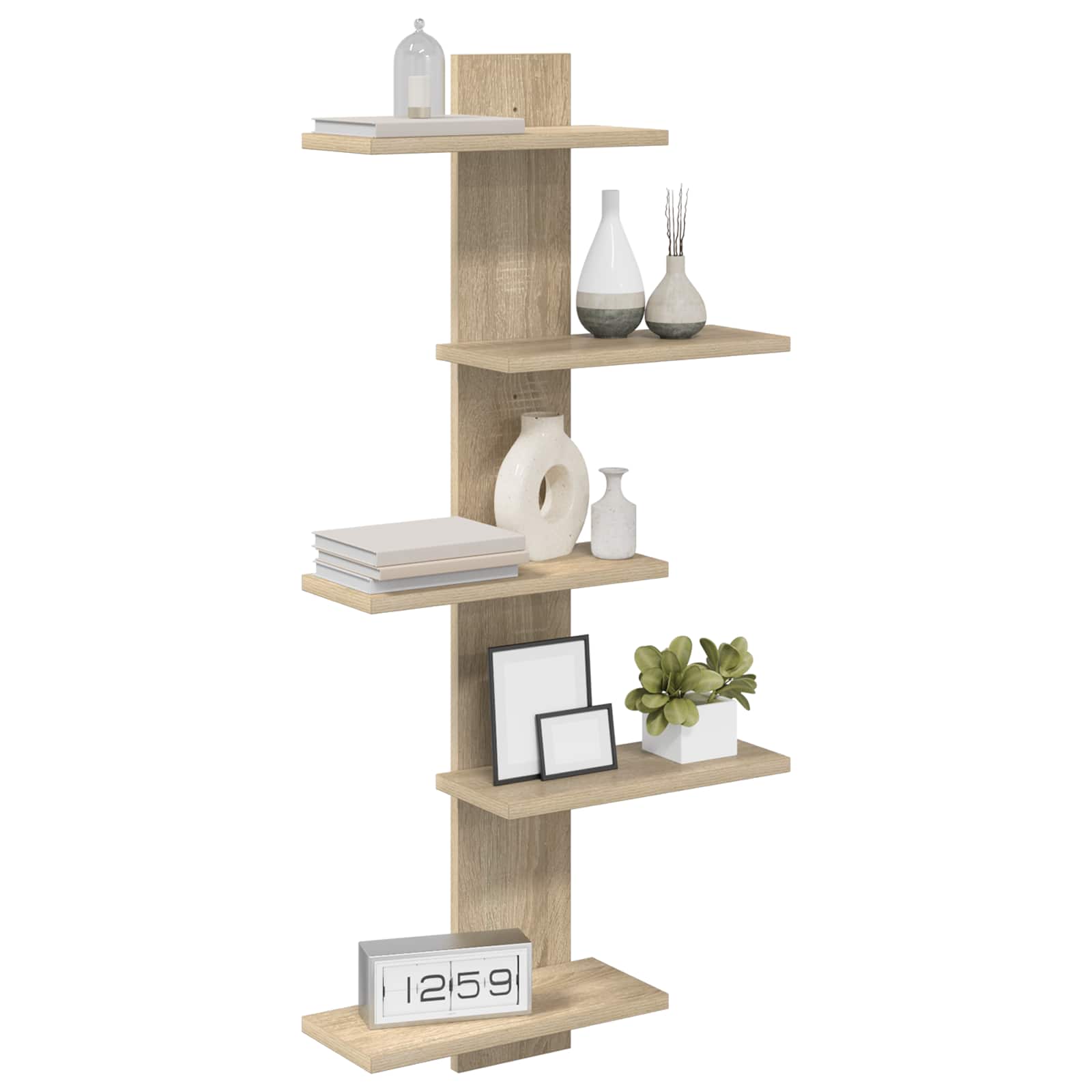 Floating Wall Shelf Sonoma Oak 101cm | Simpledeals