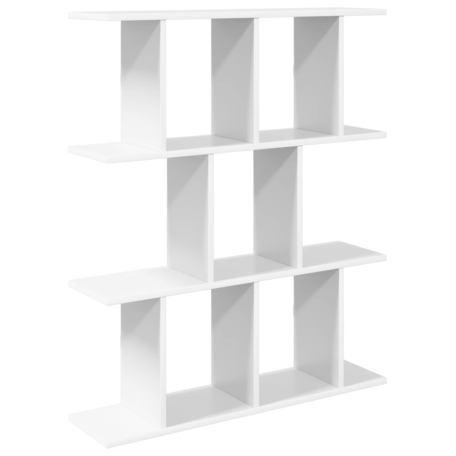 White Wall Shelf 11 Compartment 80x96cm | Simpledeals