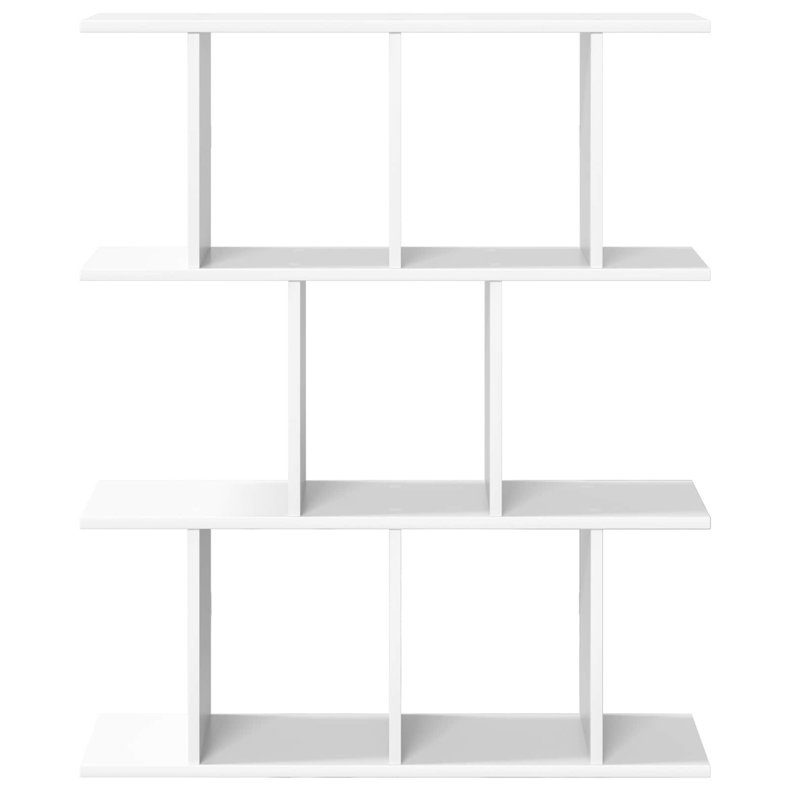 White Wall Shelf 11 Compartment 80x96cm | Simpledeals