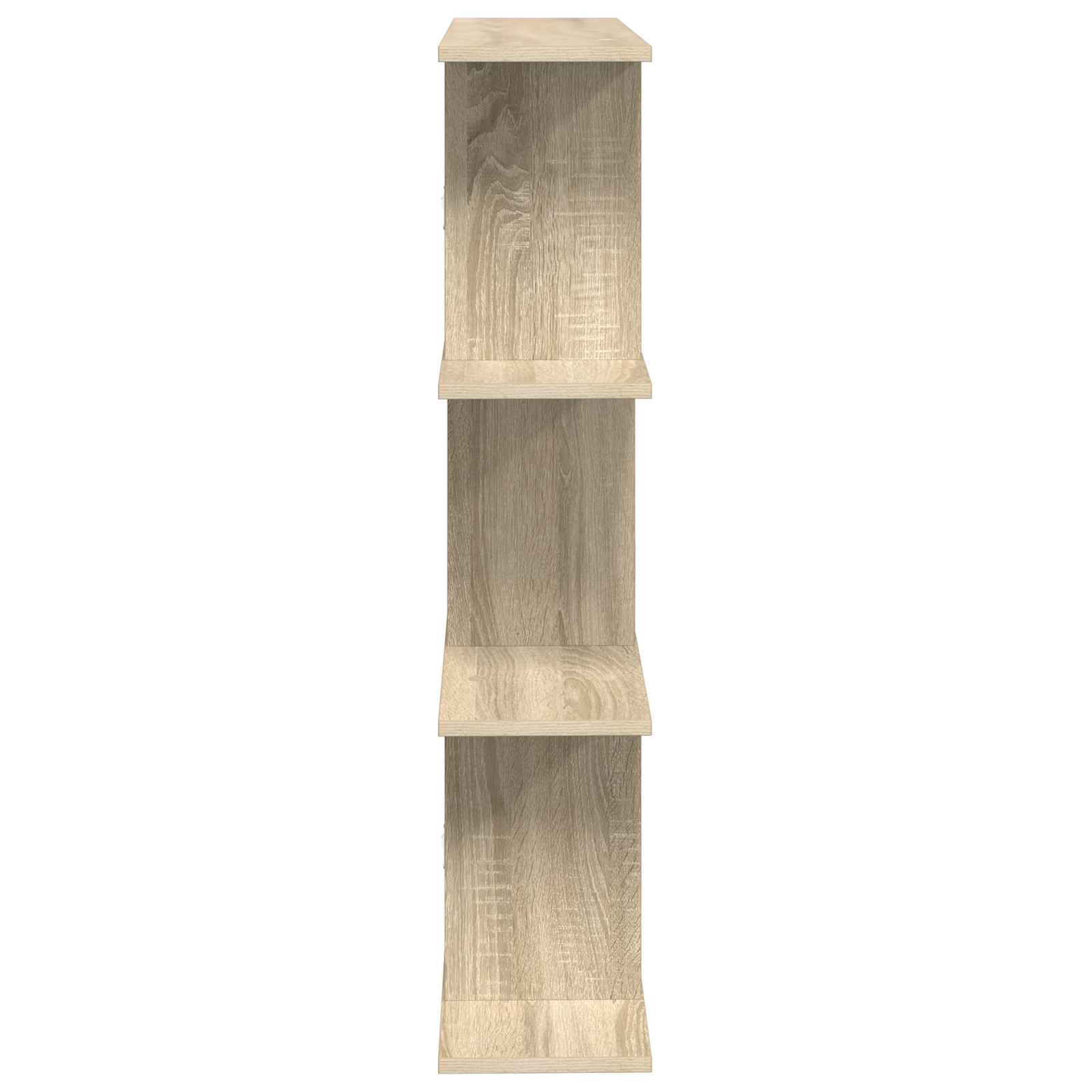 Wall Shelf 11 Compartment Sonoma Oak 80x96cm | Simpledeals