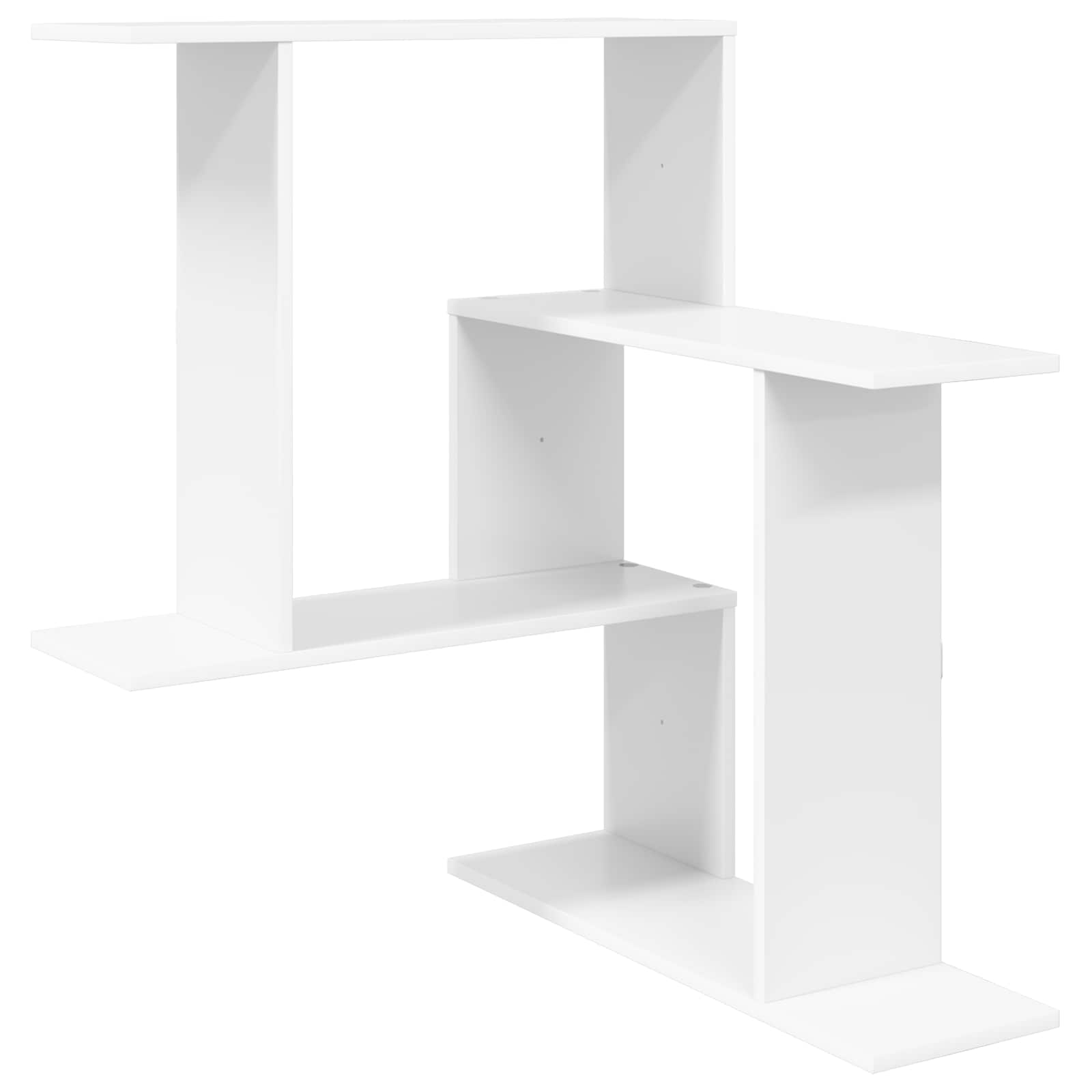White Wall Shelf Engineered Wood 87cm | Simpledeals