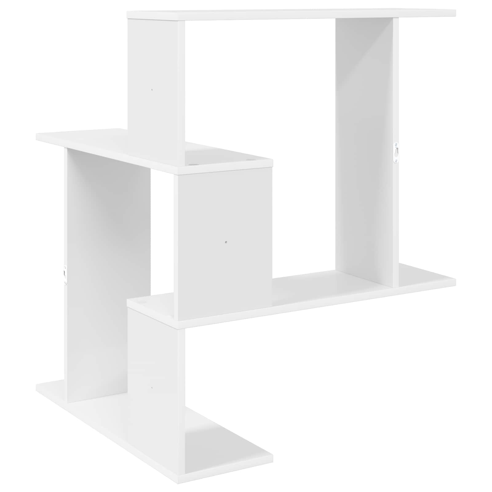 White Wall Shelf Engineered Wood 87cm | Simpledeals