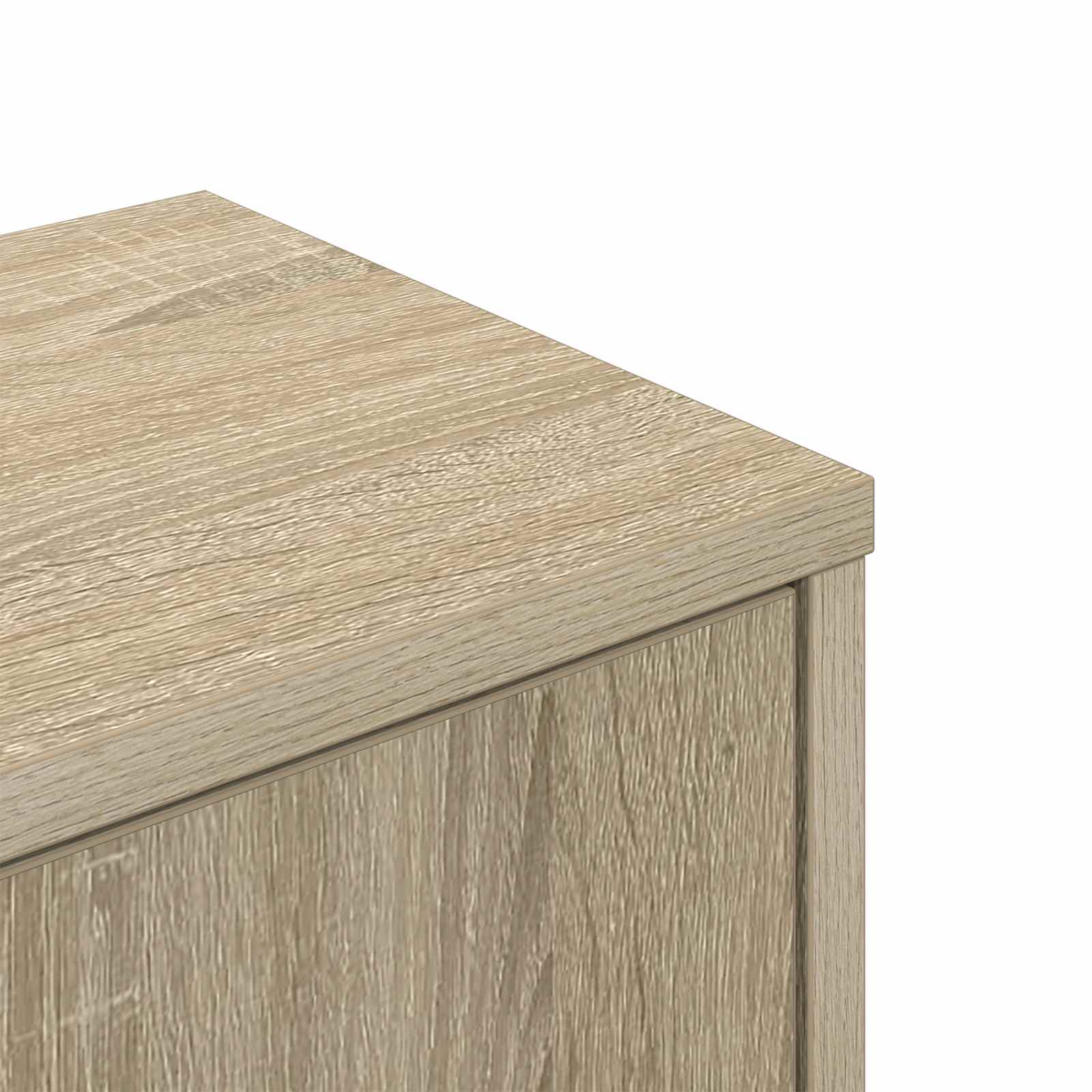 Corner Wall Shelf 7-Tier Sonoma Oak 120cm | Simpledeals