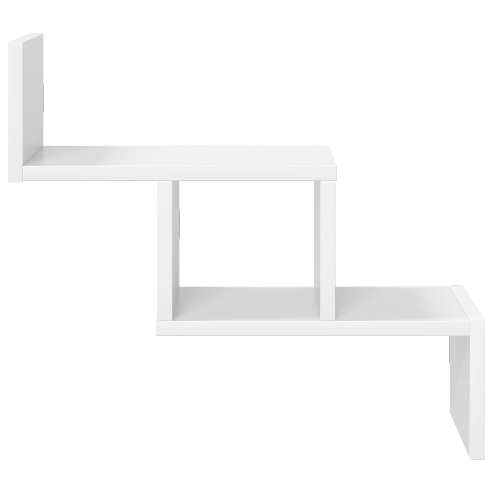 White Wall Shelf 48cm Engineered Wood | Simpledeals