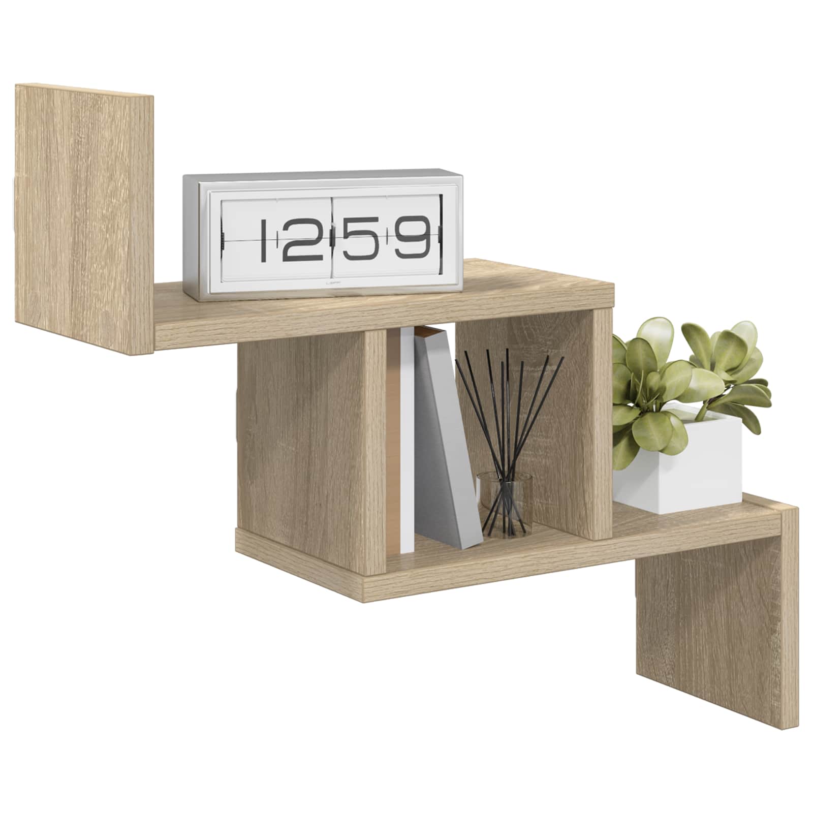 Wall Shelf Sonoma Oak 48cm Engineered Wood | Simpledeals