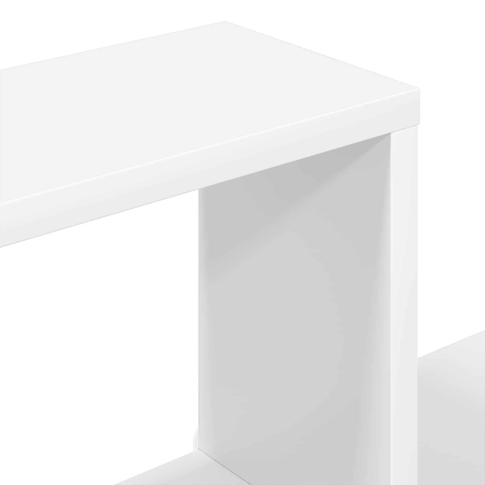 White Wall Shelf 21 Compartments 100cm | Simpledeals