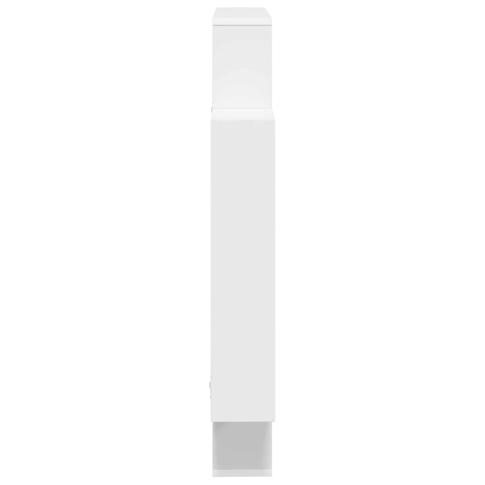 White Wall Shelf 21 Compartments 100cm | Simpledeals