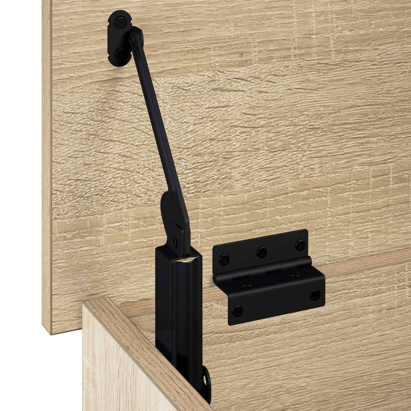 Storage Box Oak Finish 80x40x49.5cm