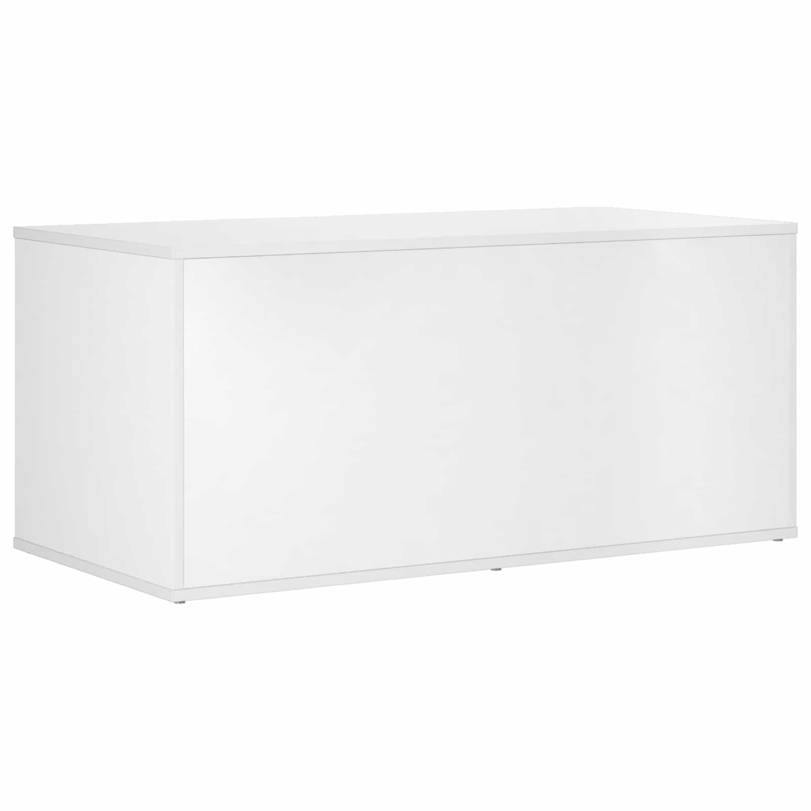 Cat Crate Furniture White Wood 100x49x45cm