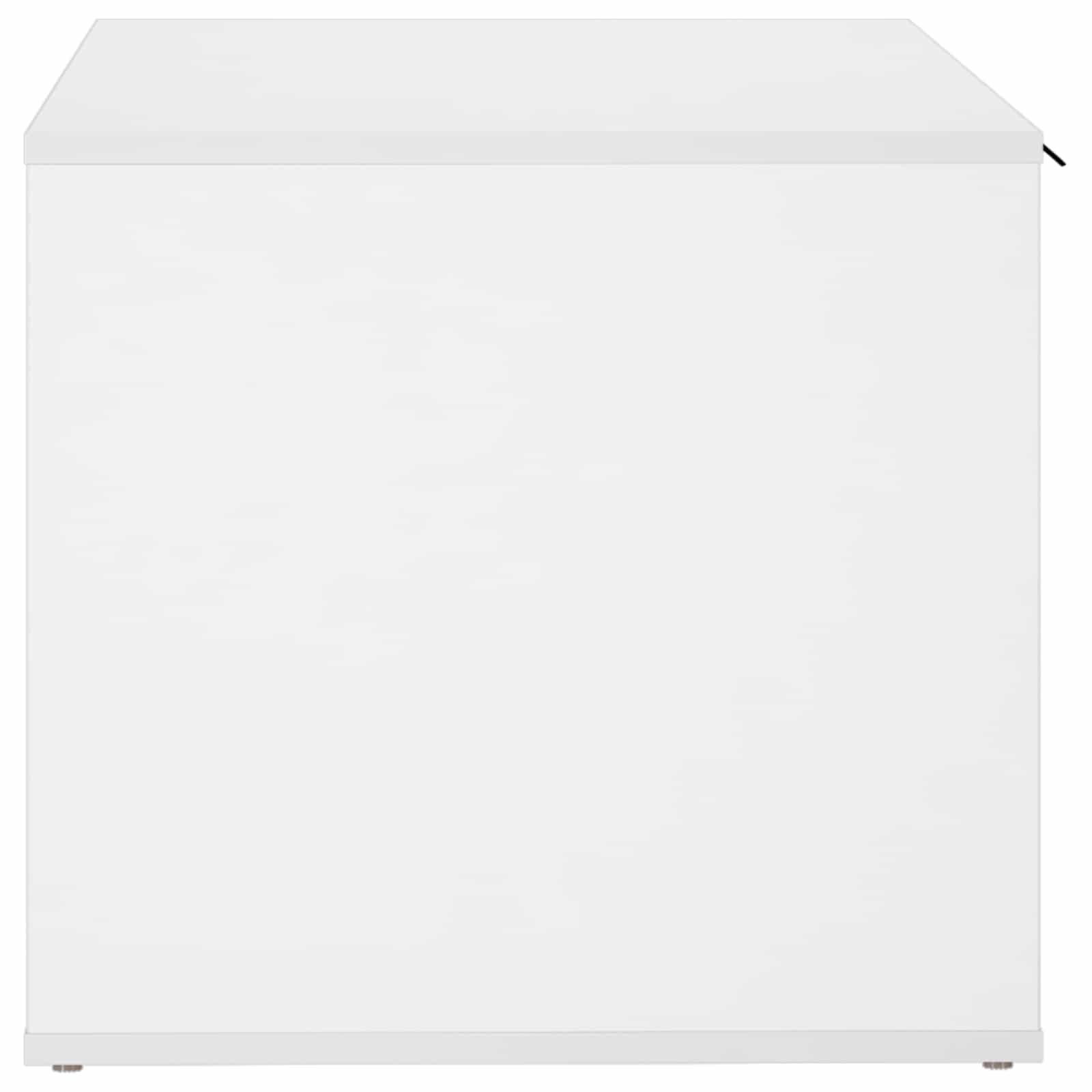 Cat Crate Furniture White Wood 100x49x45cm