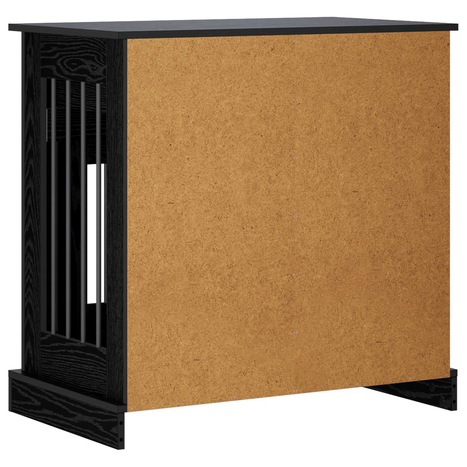 Dog Crate Furniture Black Oak 80x47.5x80cm