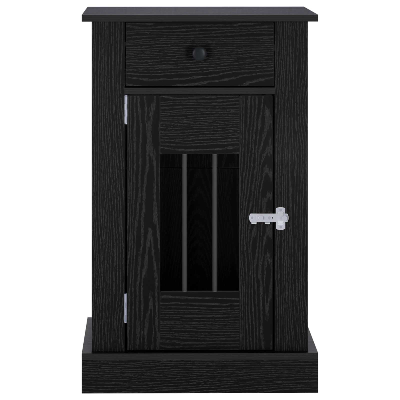 Dog Crate Furniture Black Oak 50x47.5x80cm