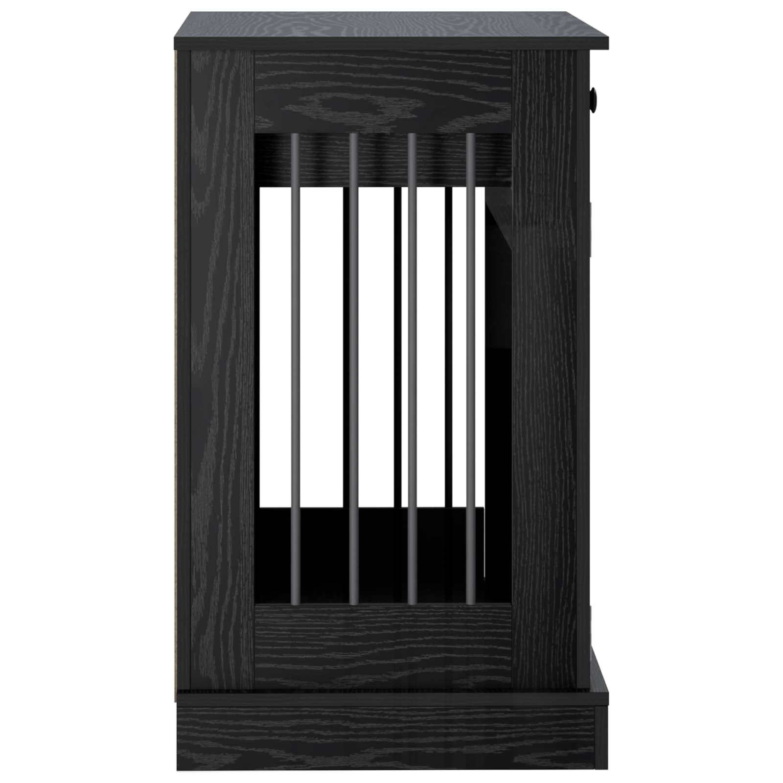 Dog Crate Furniture Black Oak 50x47.5x80cm