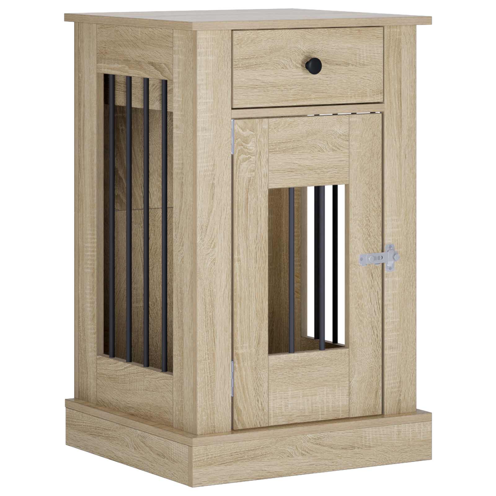 Dog Crate Furniture Oak 50x47.5x80cm