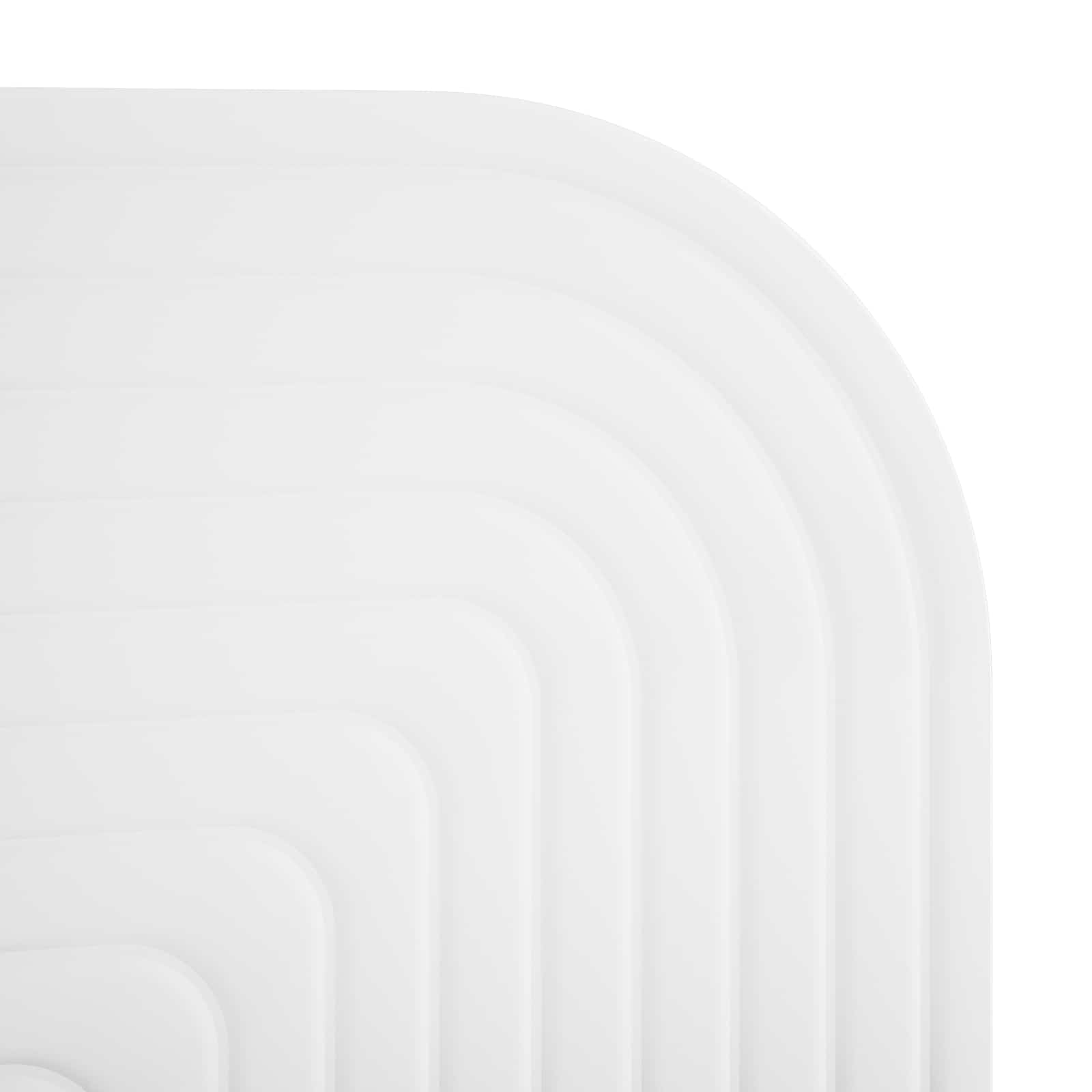 Wall Shelf White Engineered Wood 80.5x13.5x37.5cm