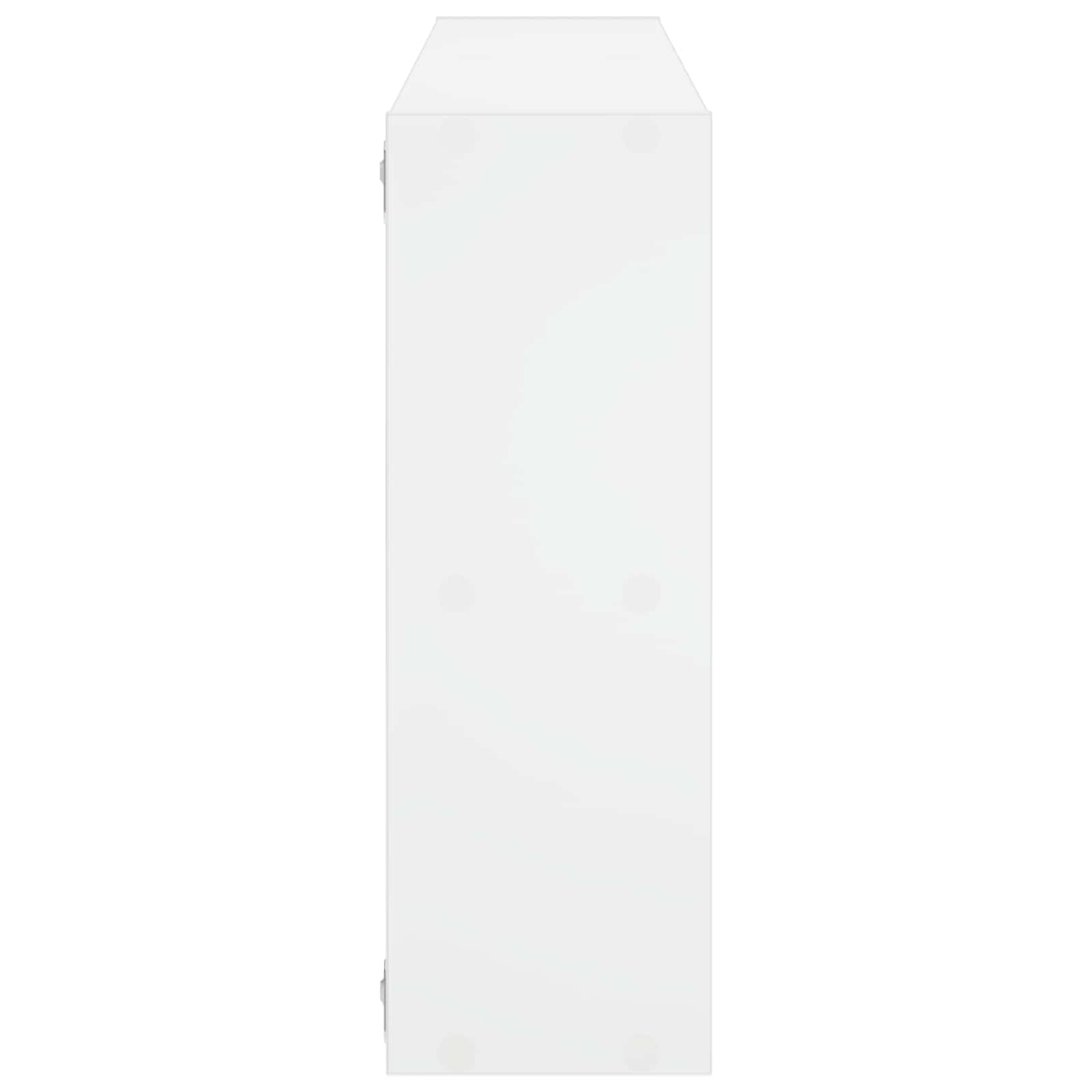 White Wall Shelf Engineered Wood 102x17x50cm