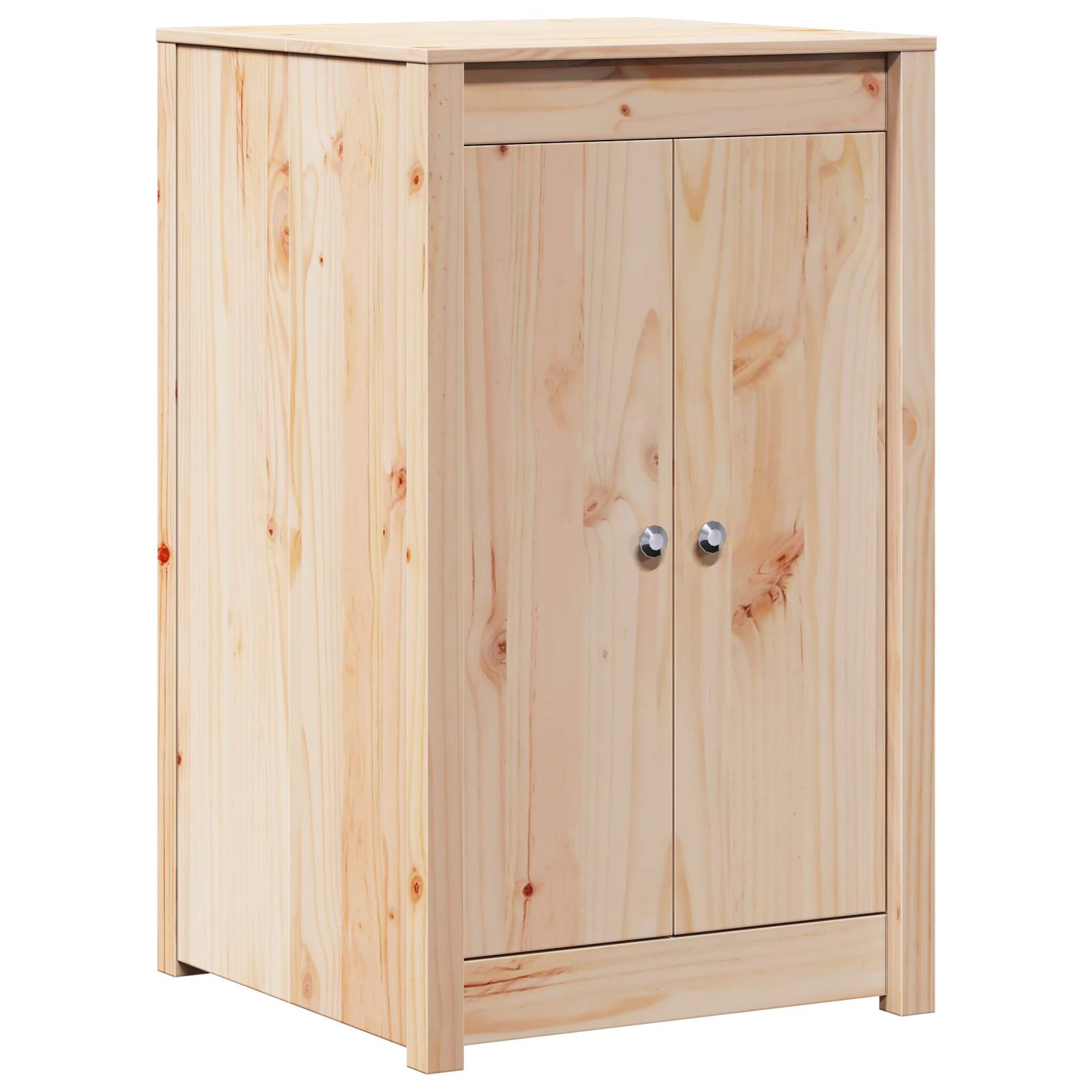 Outdoor Kitchen Cabinet Natural Wood 55x55x92cm