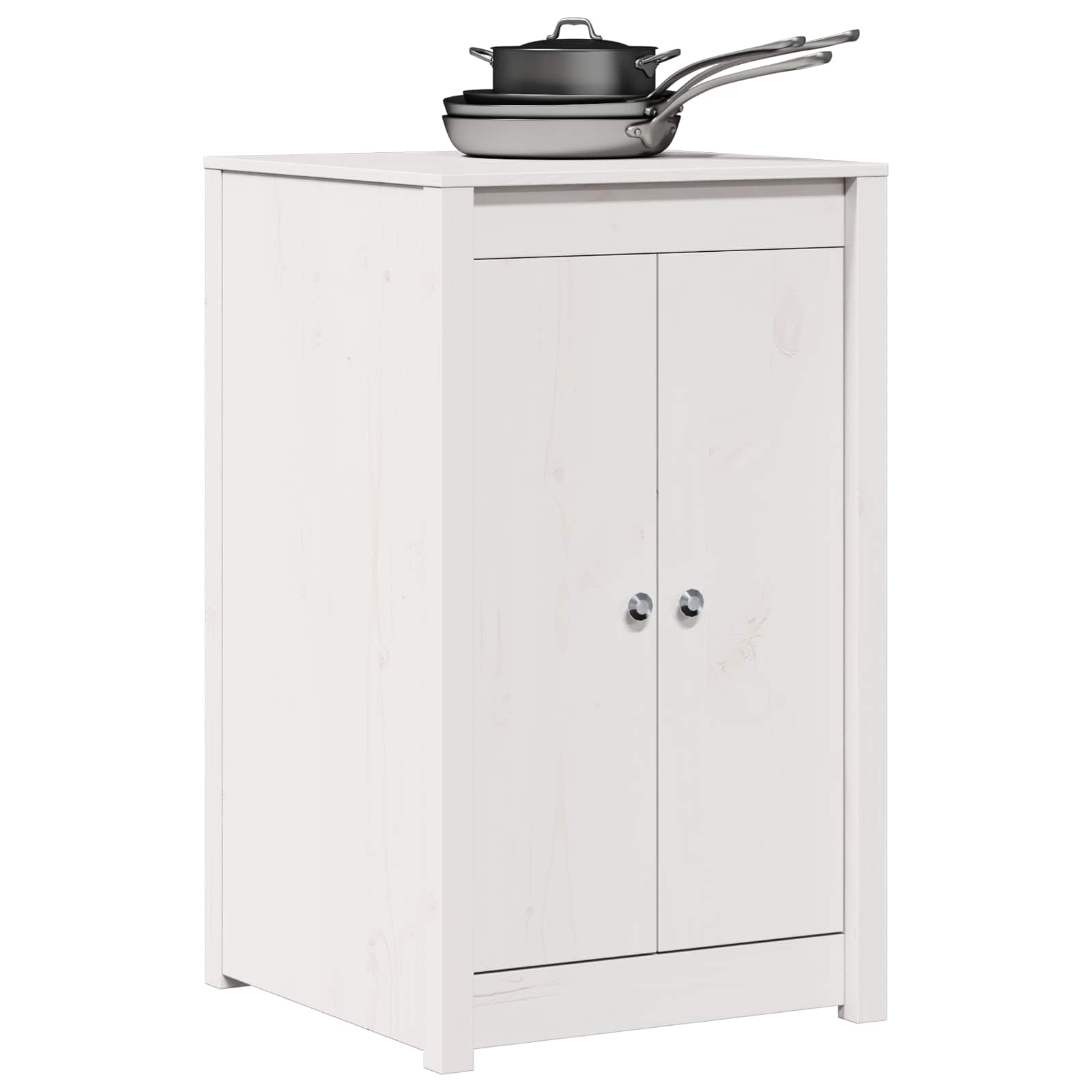 Outdoor Kitchen Cabinet Natural 55x55x92cm