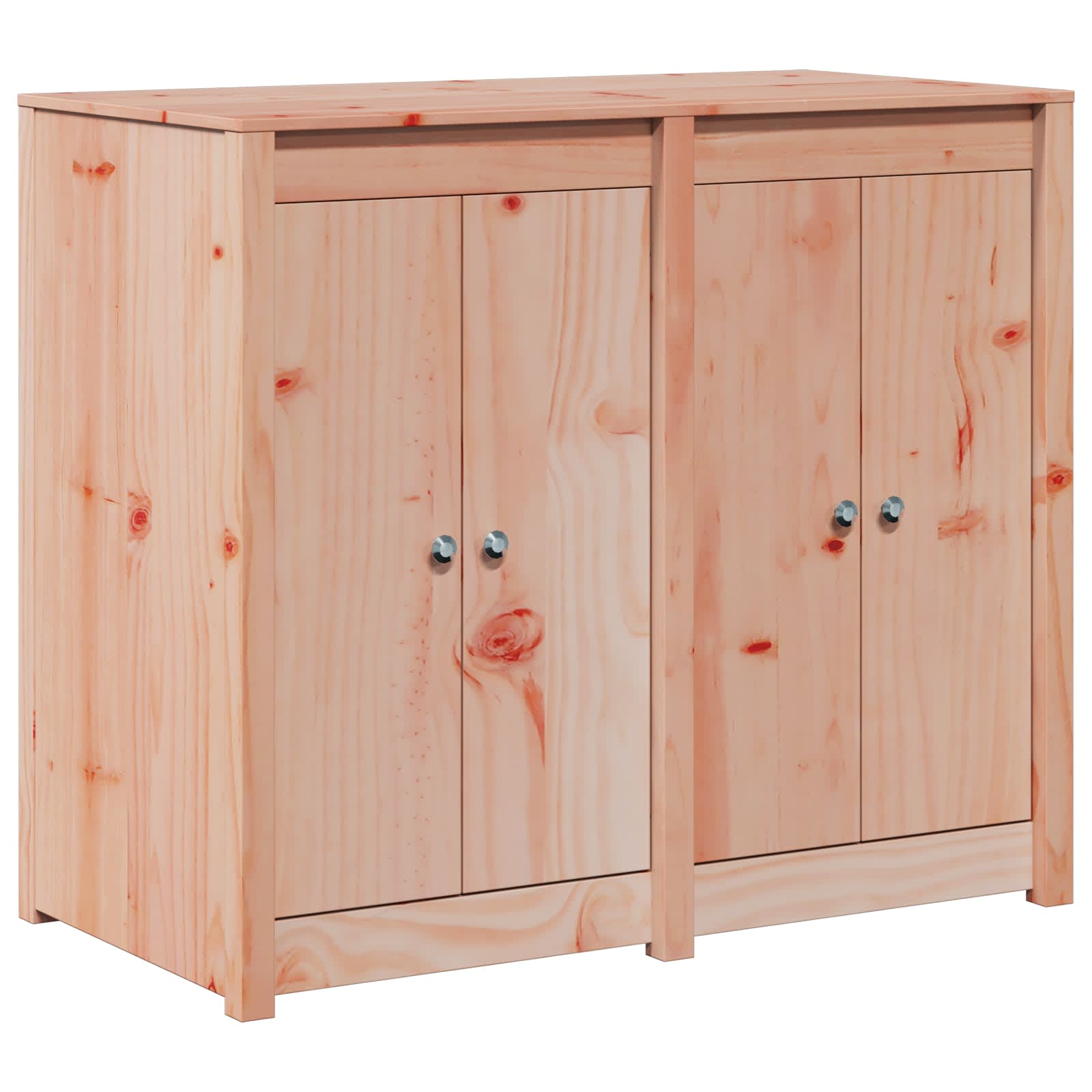Outdoor Kitchen Cabinet White 106x55x92cm