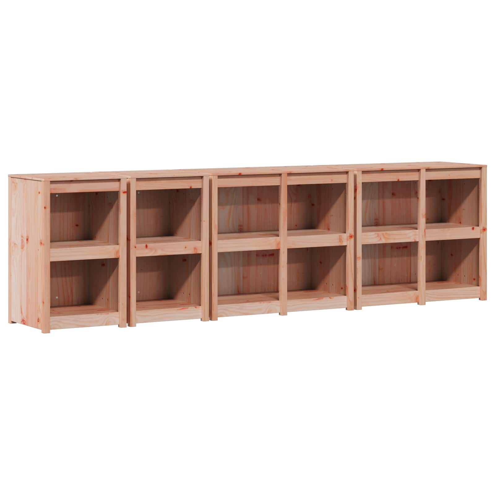 Outdoor Kitchen Cabinet Natural Wood 102.5x47cm