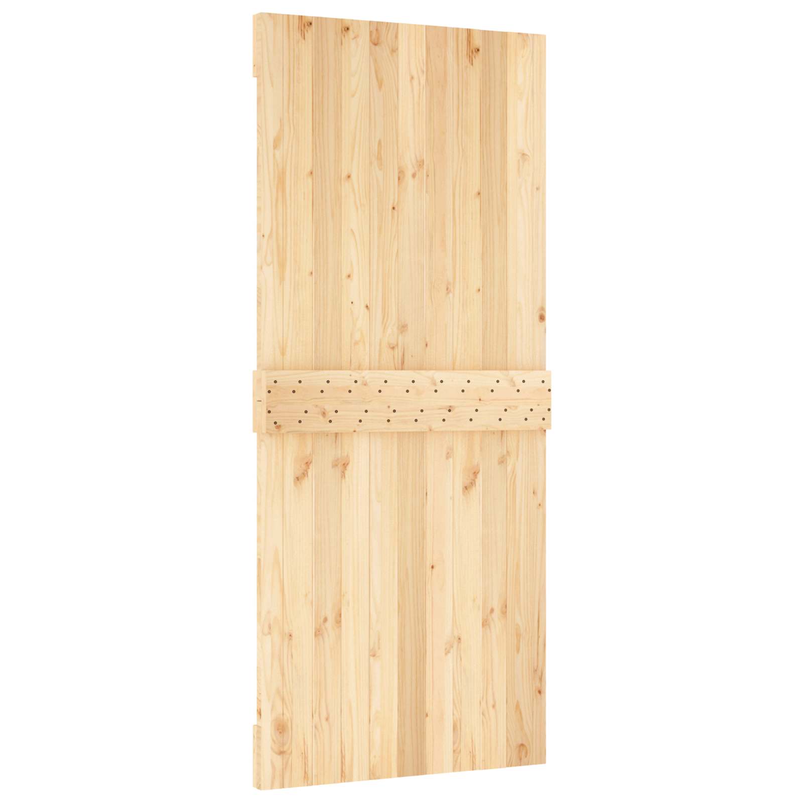 Sliding Door Natural Wood Finish 90x210cm