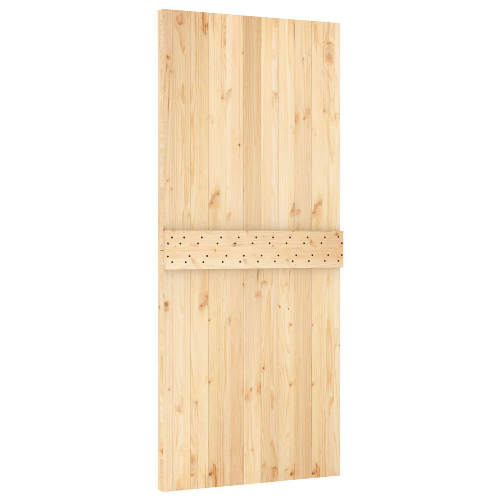 Sliding Door Natural Wood Compact 90x210cm