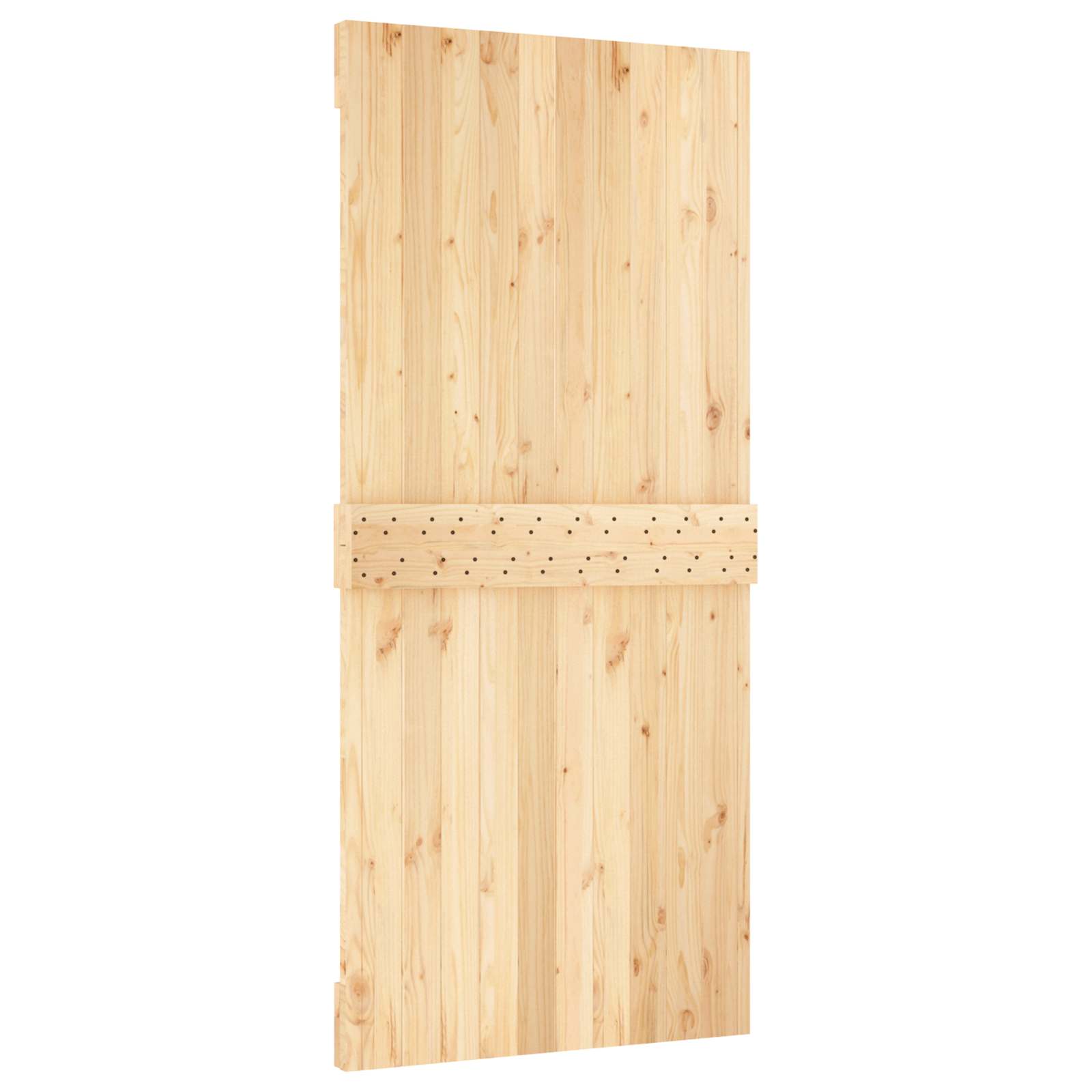 Sliding Door Natural Wood Finish 95x210cm