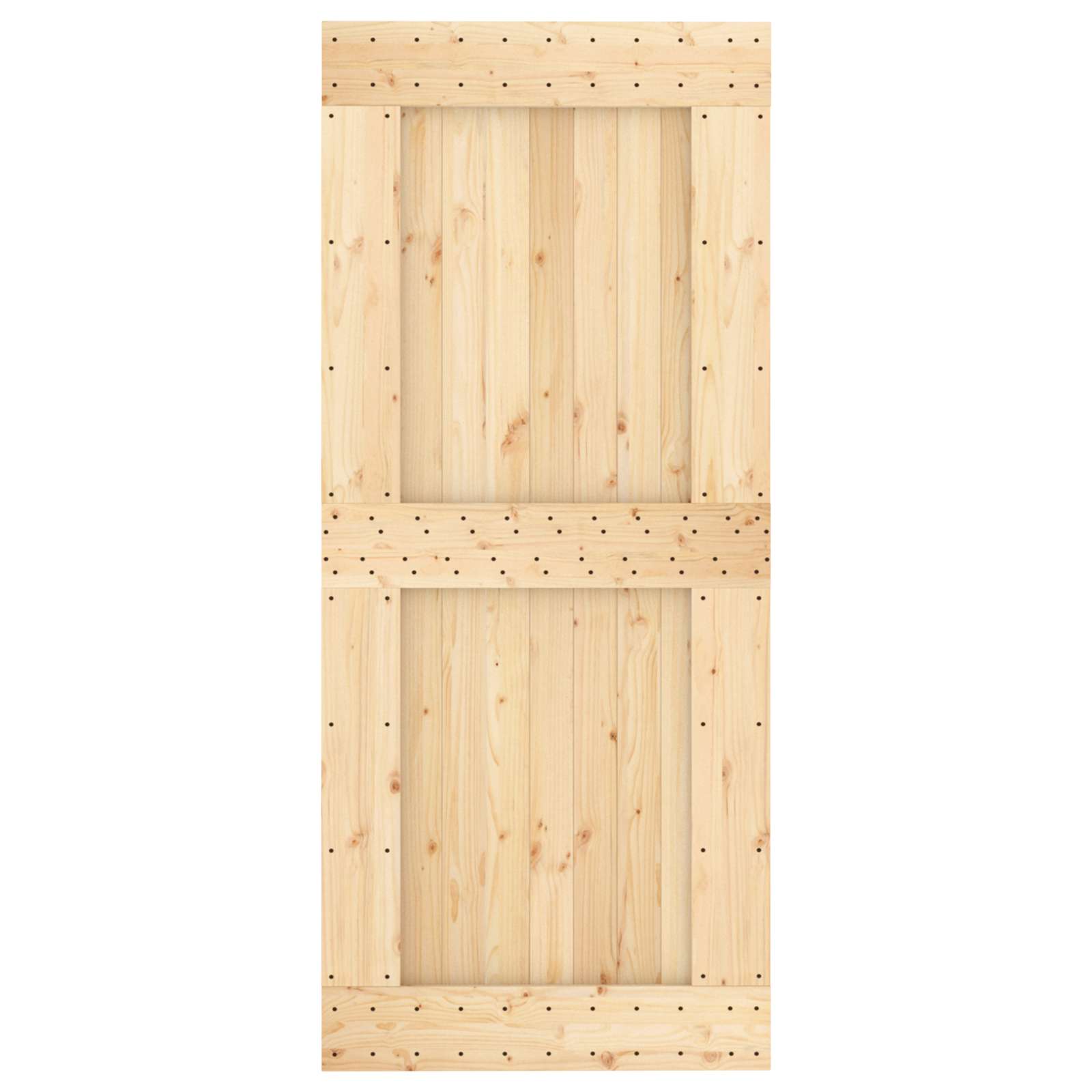 Sliding Door Natural Solid Wood