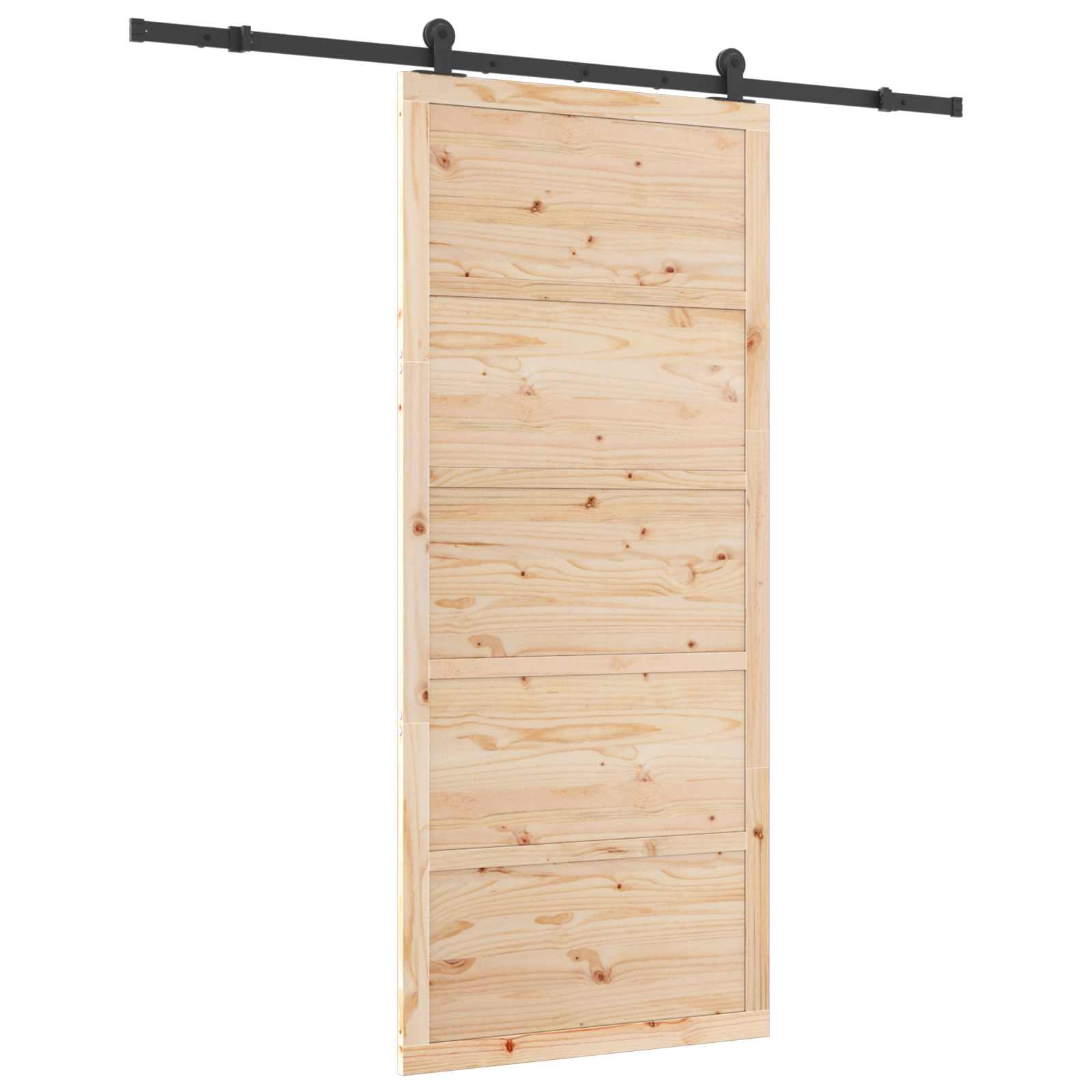 Solid Pine Sliding Door 80x208cm | Simpledeals