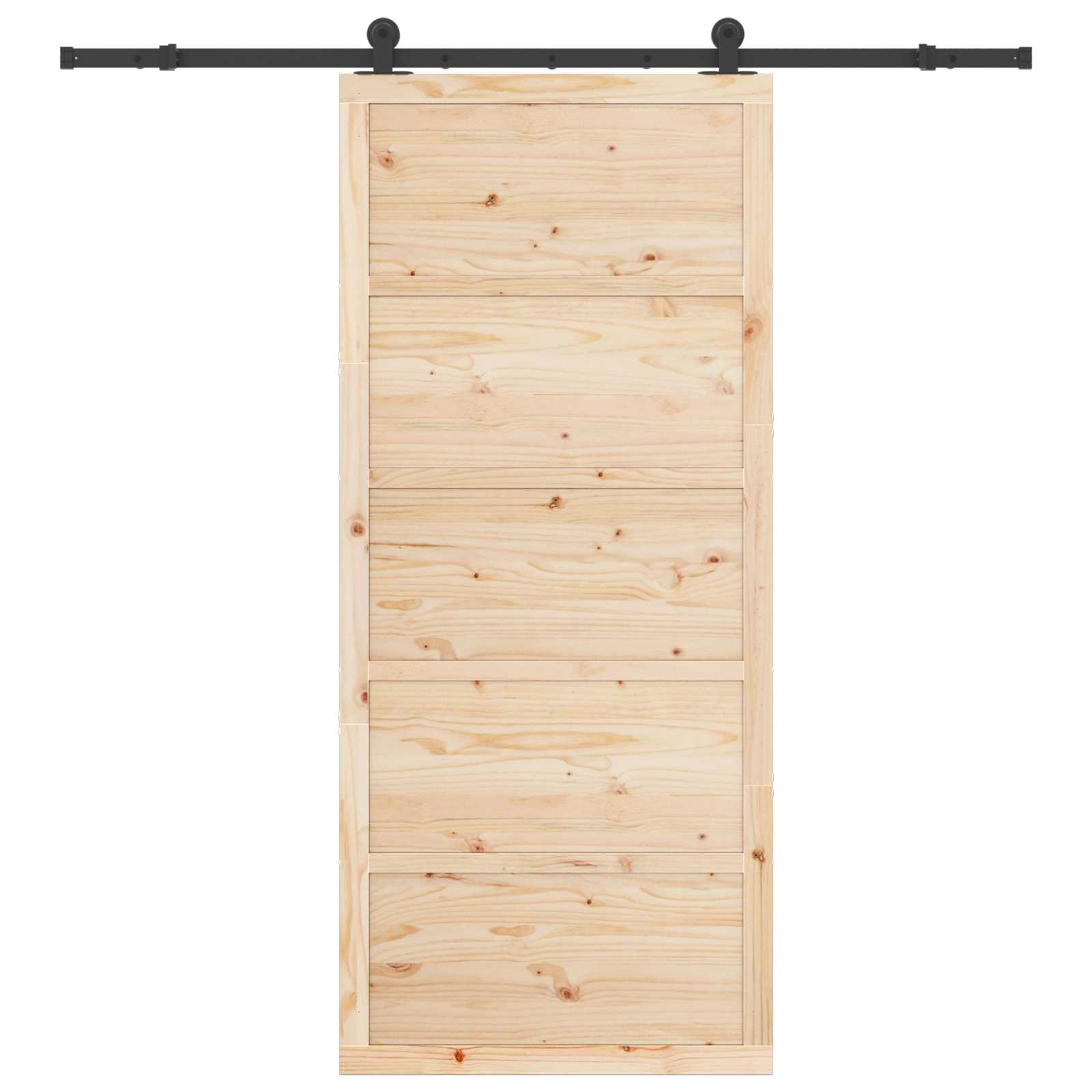 Solid Pine Sliding Door 80x208cm | Simpledeals