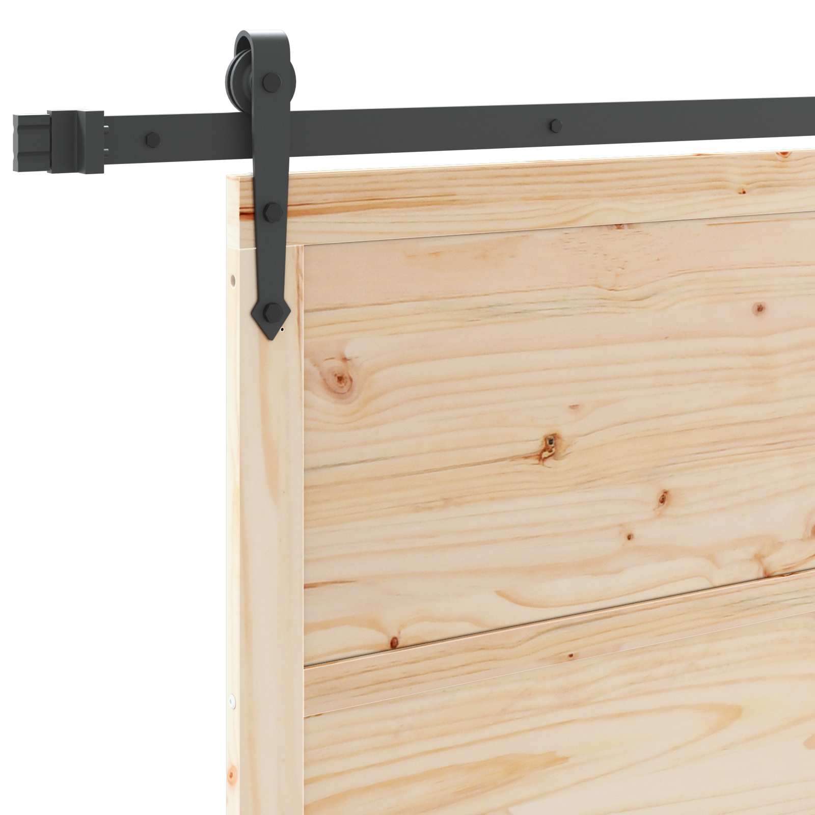 Solid Pine Sliding Door 90x208cm | Simpledeals