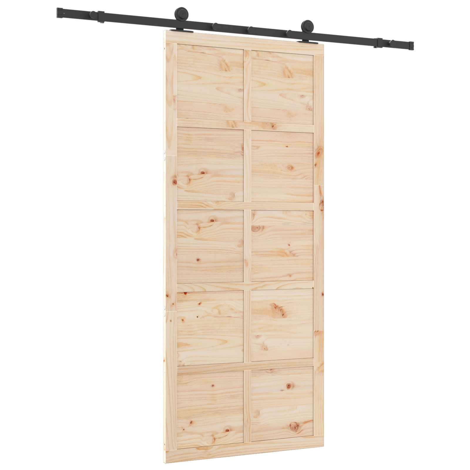 Solid Pine Sliding Door 90x208cm | Simpledeals