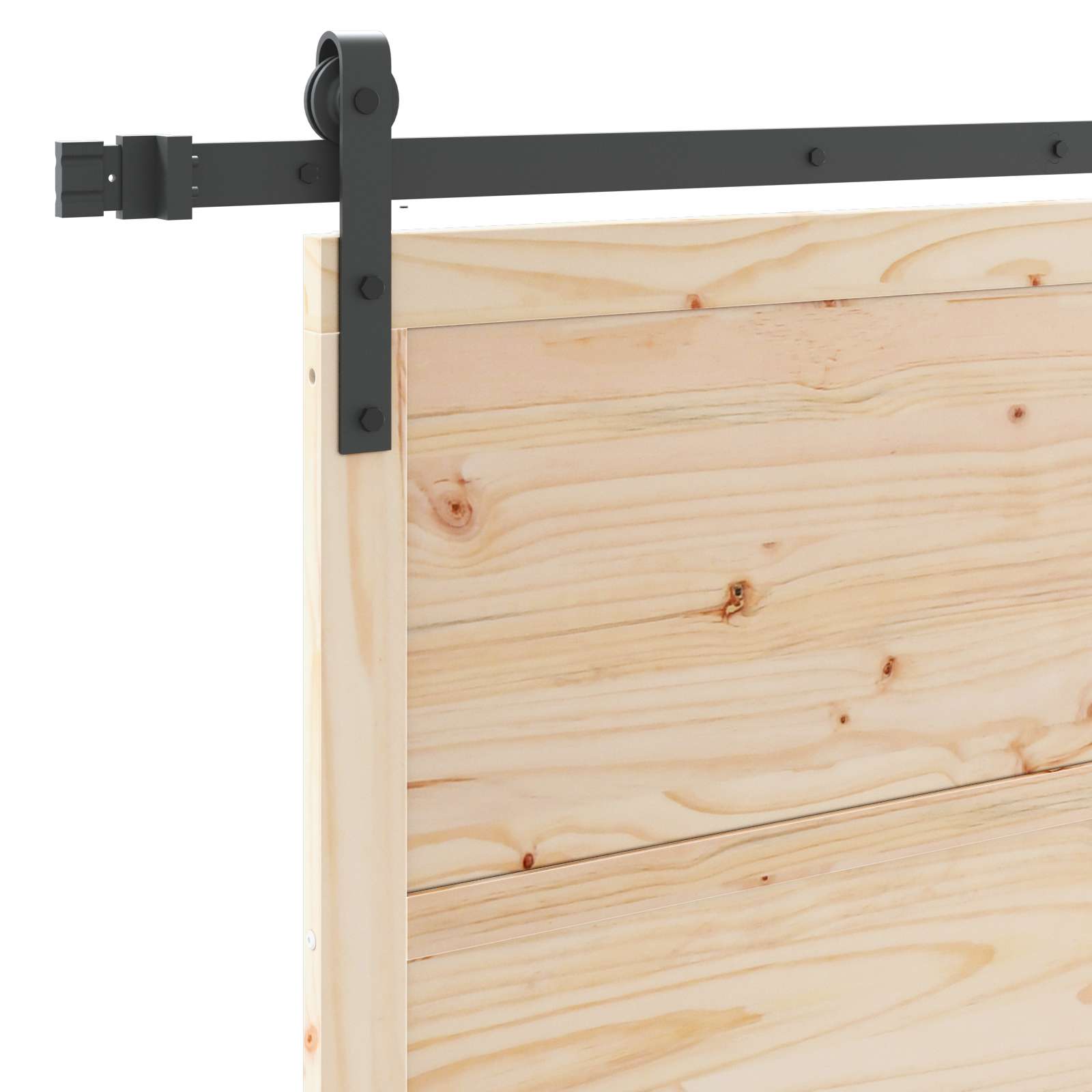 Solid Pine Sliding Door 80x208cm | Simpledeals