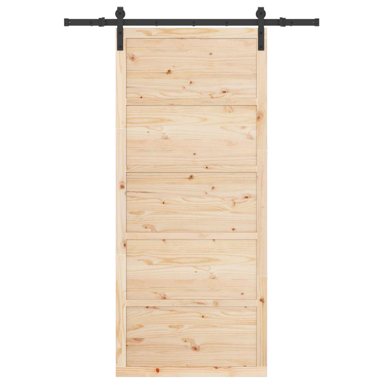 Solid Pine Sliding Door 80x208cm | Simpledeals