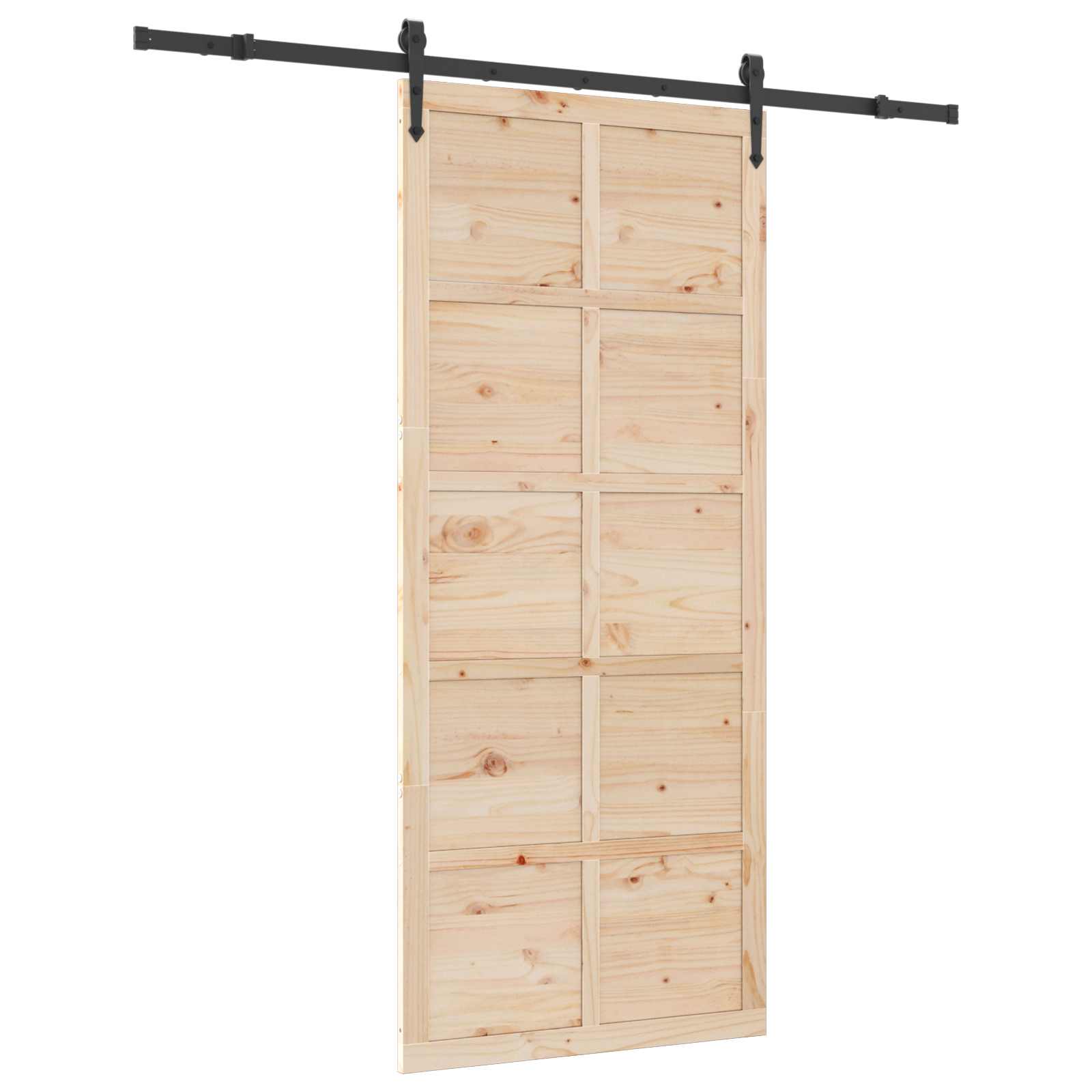 Solid Pine Sliding Door 100x208cm | Simpledeals