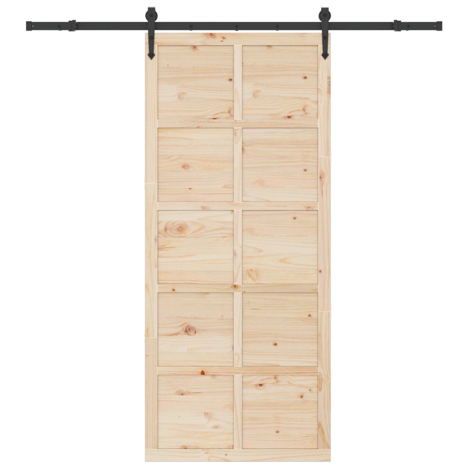 Solid Pine Sliding Door 80x208cm | Simpledeals